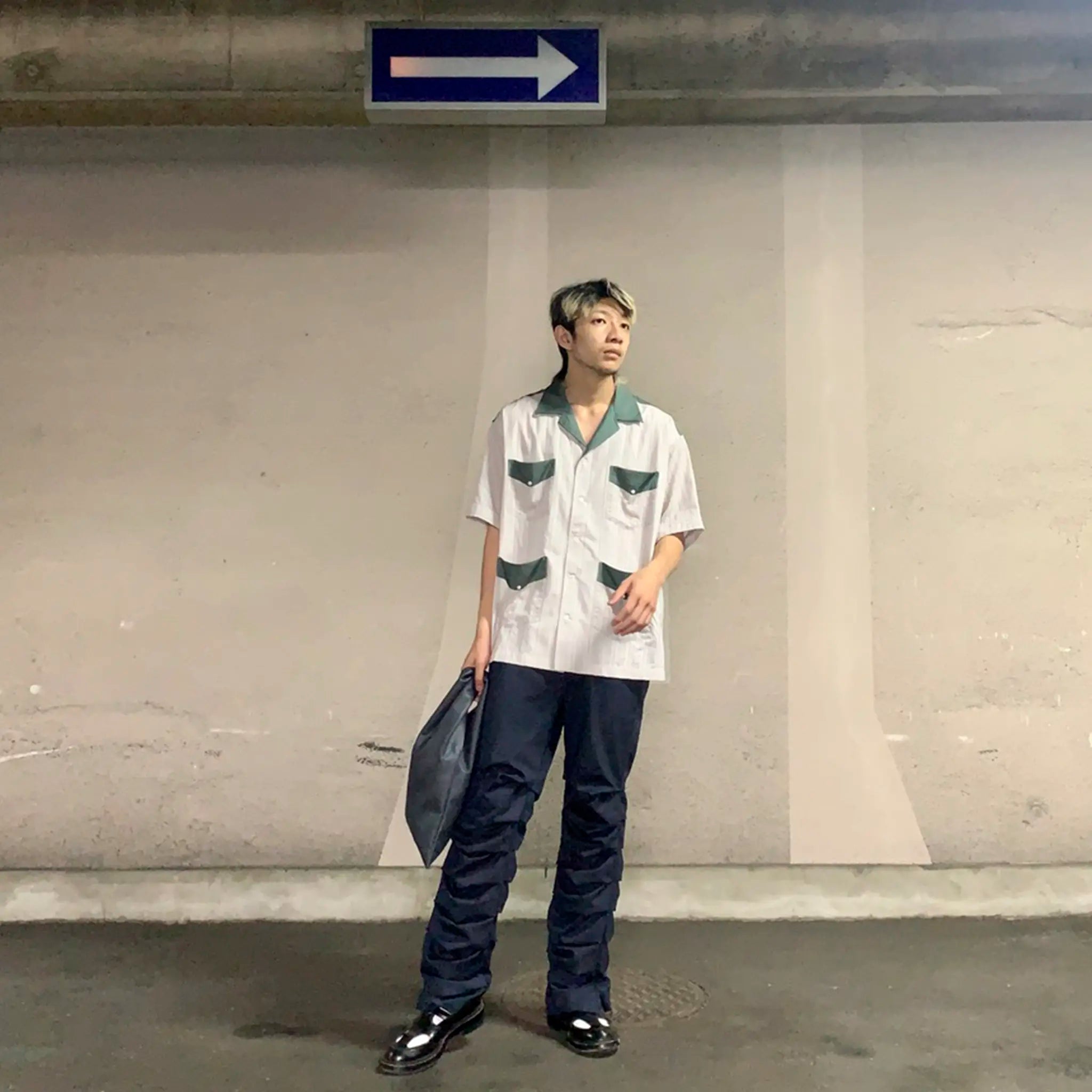 KIMMY "LENO CLOTH CUBAN SS SHIRT "