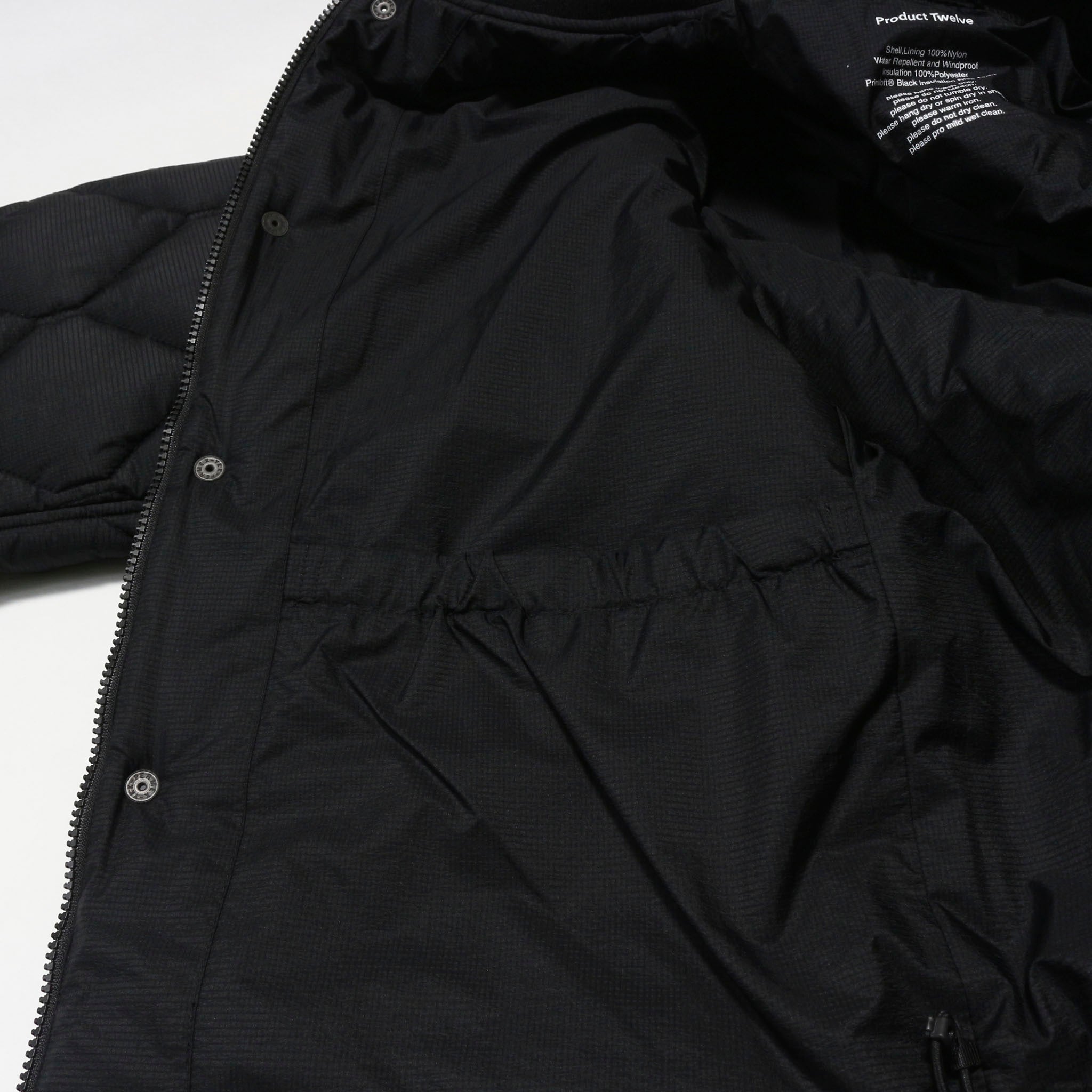 PRODUCT TWELVE "Primaloft Quilting Jacket" プリマロフト キルティング ブルゾン