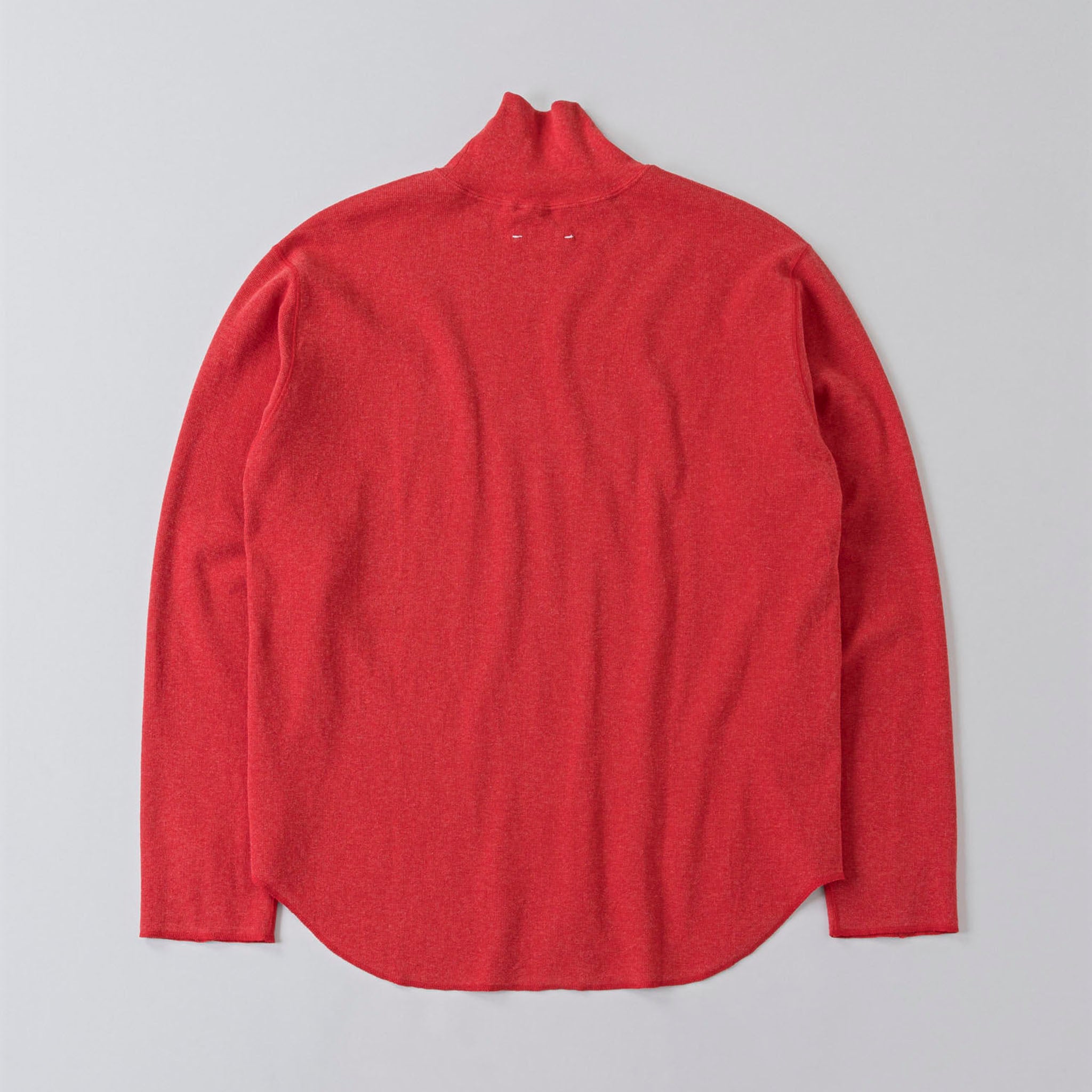 SABY "HIGH NECK LONG SLEEVE TEE -26/1 BD MICRO WAFFLE-" ハイネック ワッフルカットソー