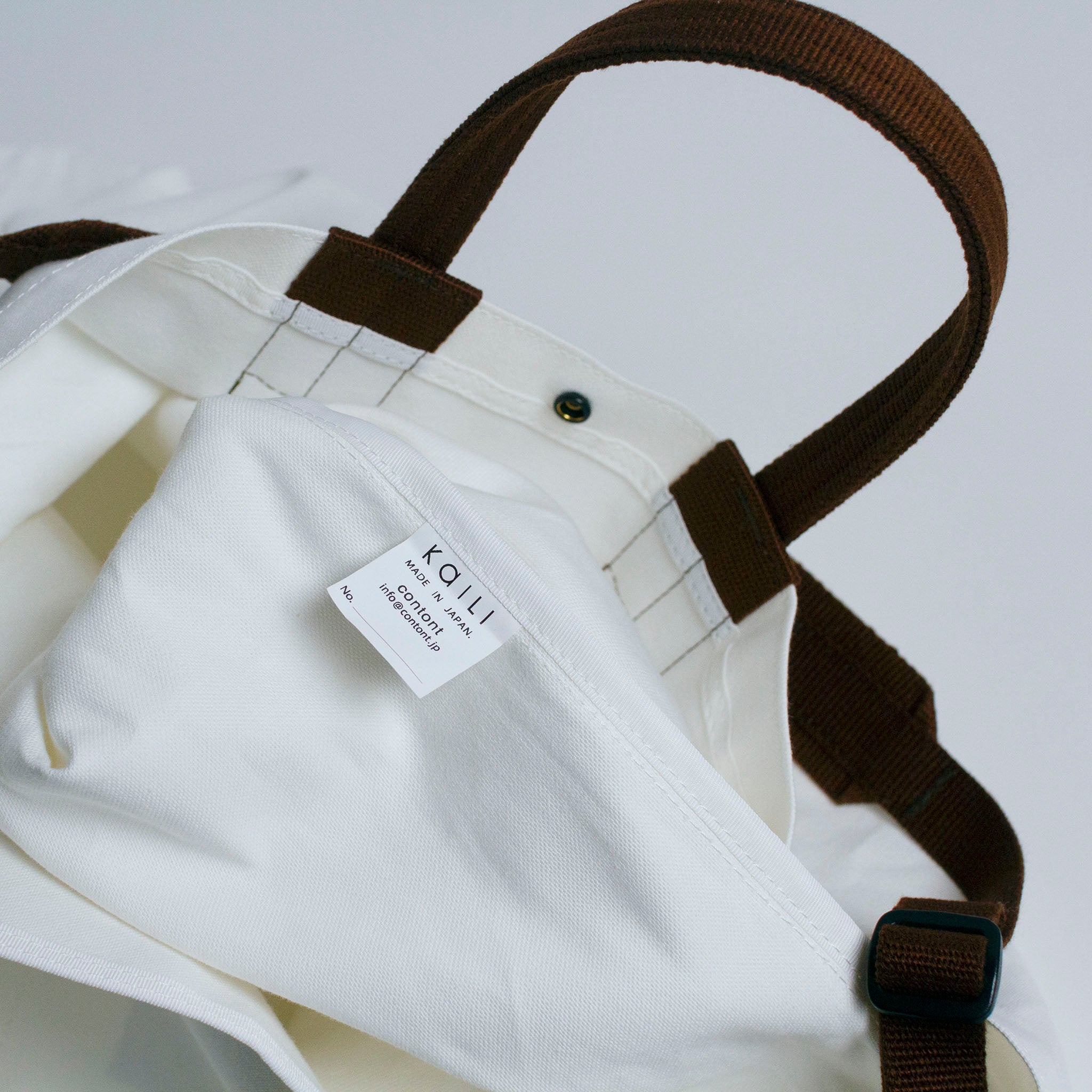 KaILI "BOW CW" コットンペーパー ショルダーバッグ