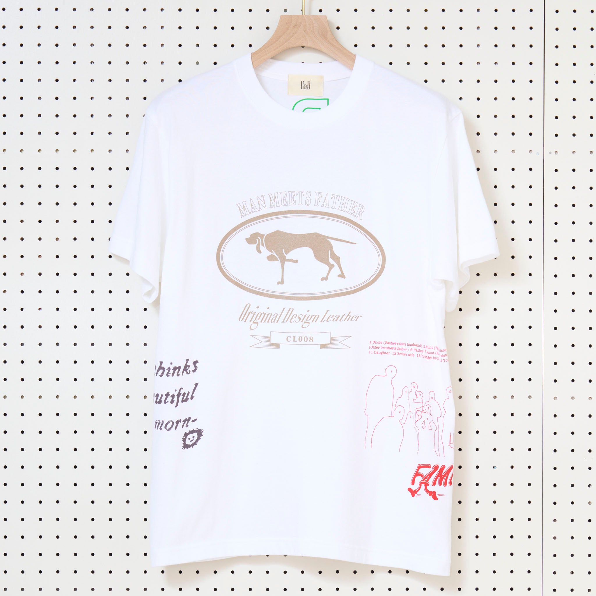 call "TEST PRINT TEE" テストプリント Tシャツ