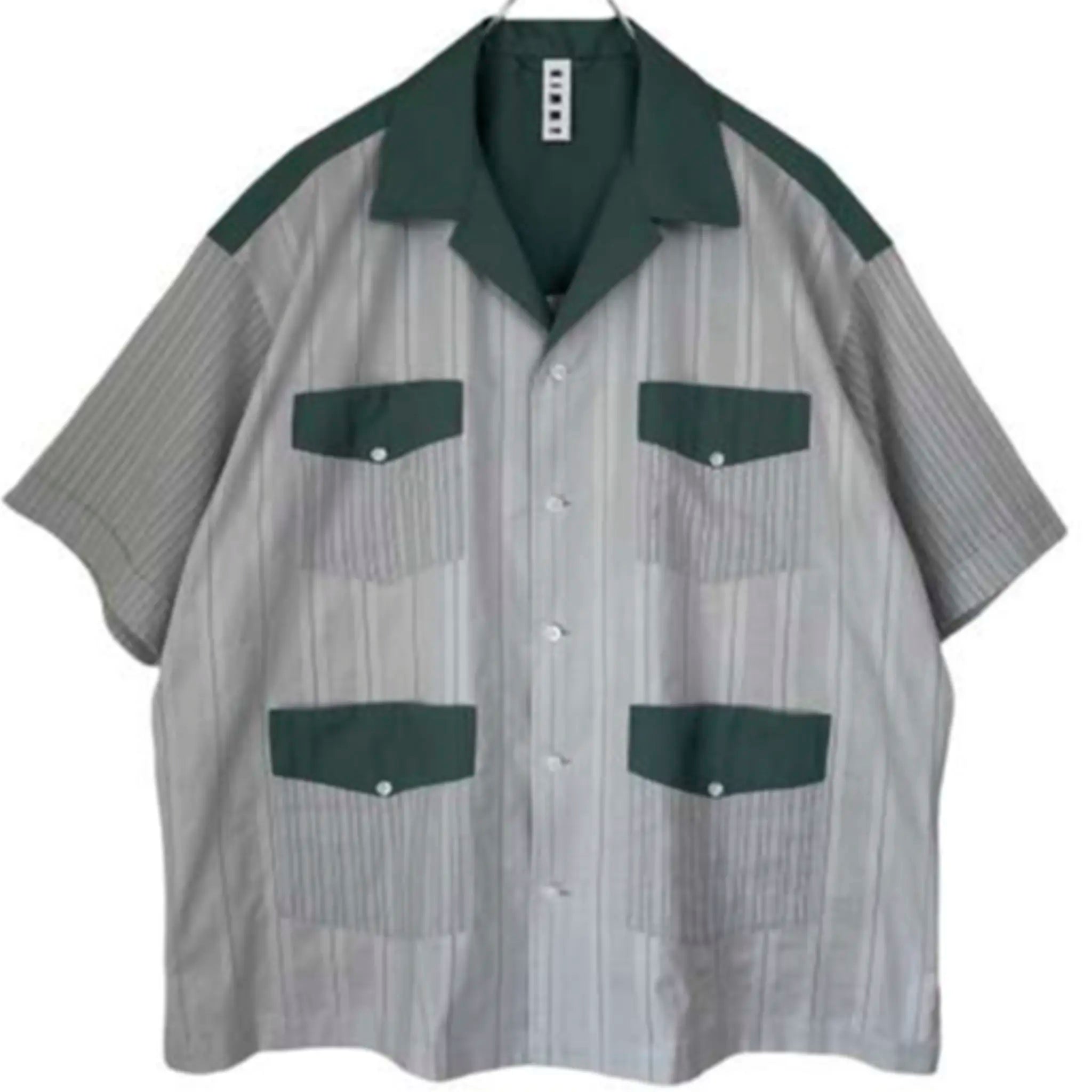 KIMMY "LENO CLOTH CUBAN SS SHIRT "
