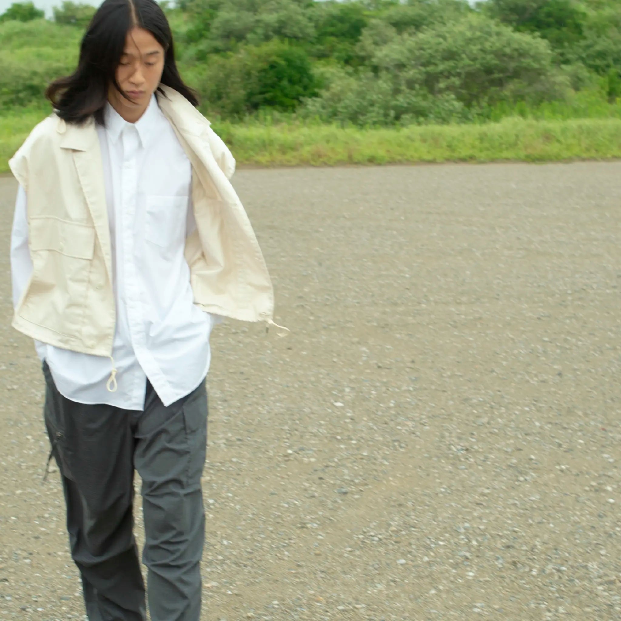 PRODUCT TWELVE "SHORT LENGTH HOODED VEST"