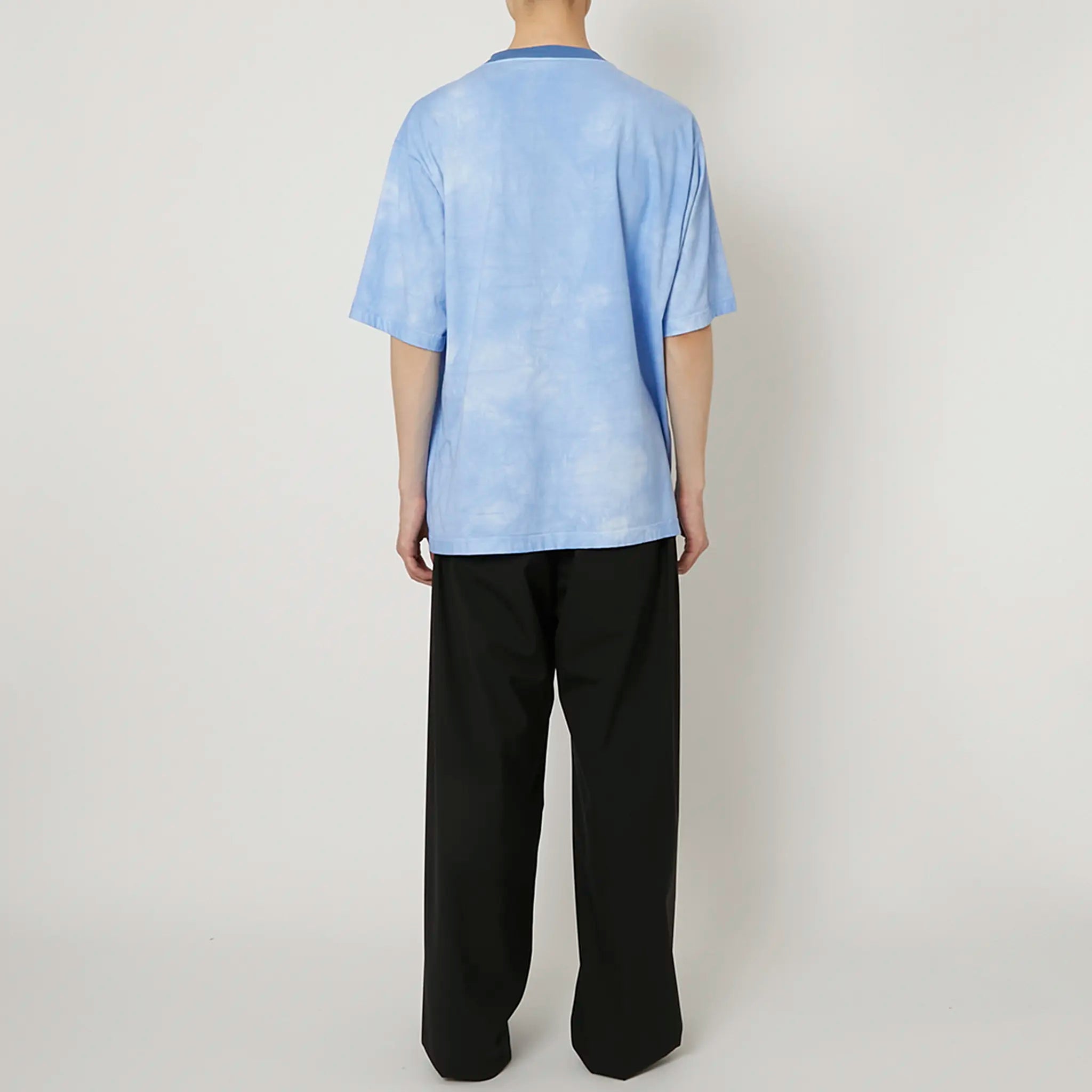 PRODUCT TWELVE "UNEVEN DYED CREWNECK T-SHIRT"
