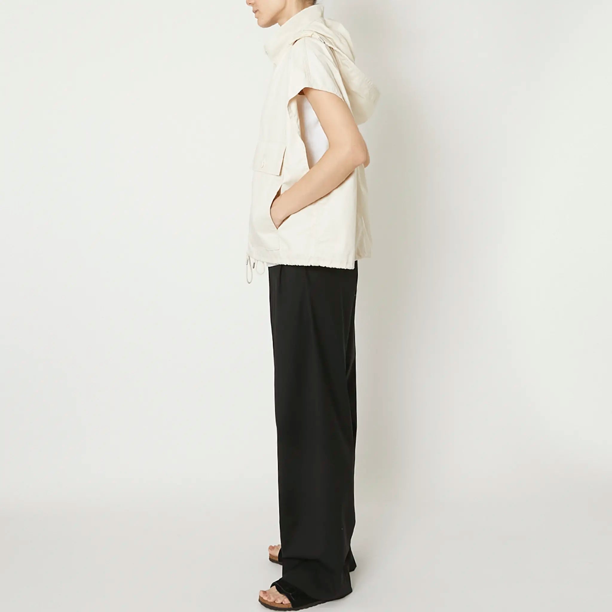 PRODUCT TWELVE "SHORT LENGTH HOODED VEST"