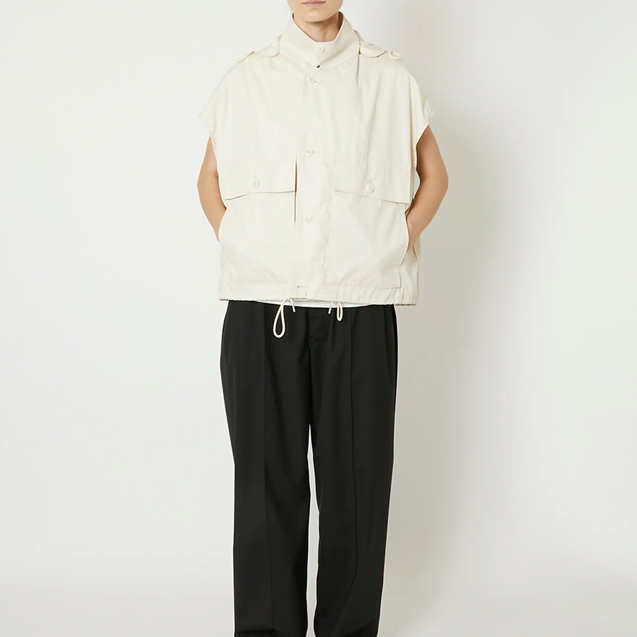 PRODUCT TWELVE "SHORT LENGTH HOODED VEST"