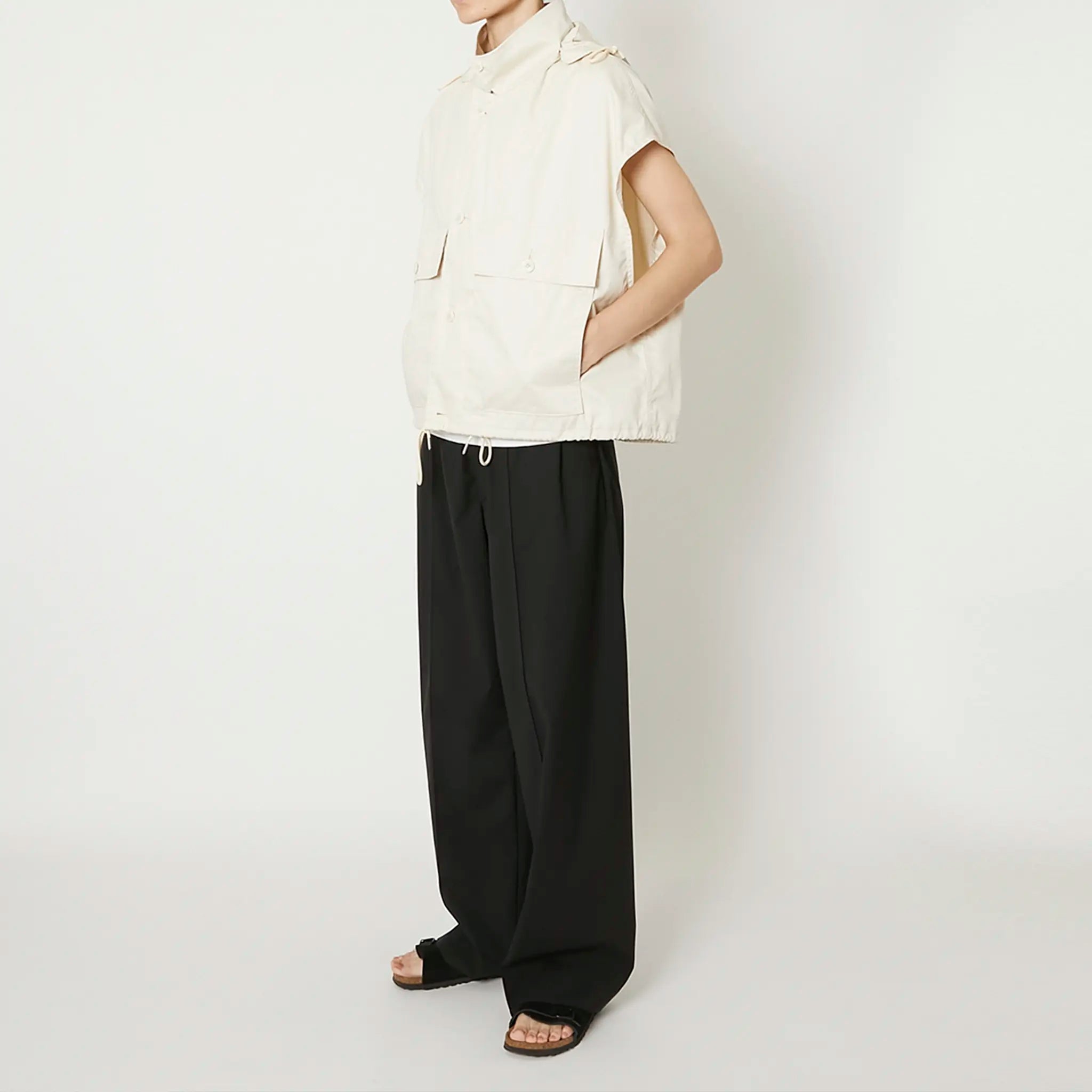 PRODUCT TWELVE "SHORT LENGTH HOODED VEST"