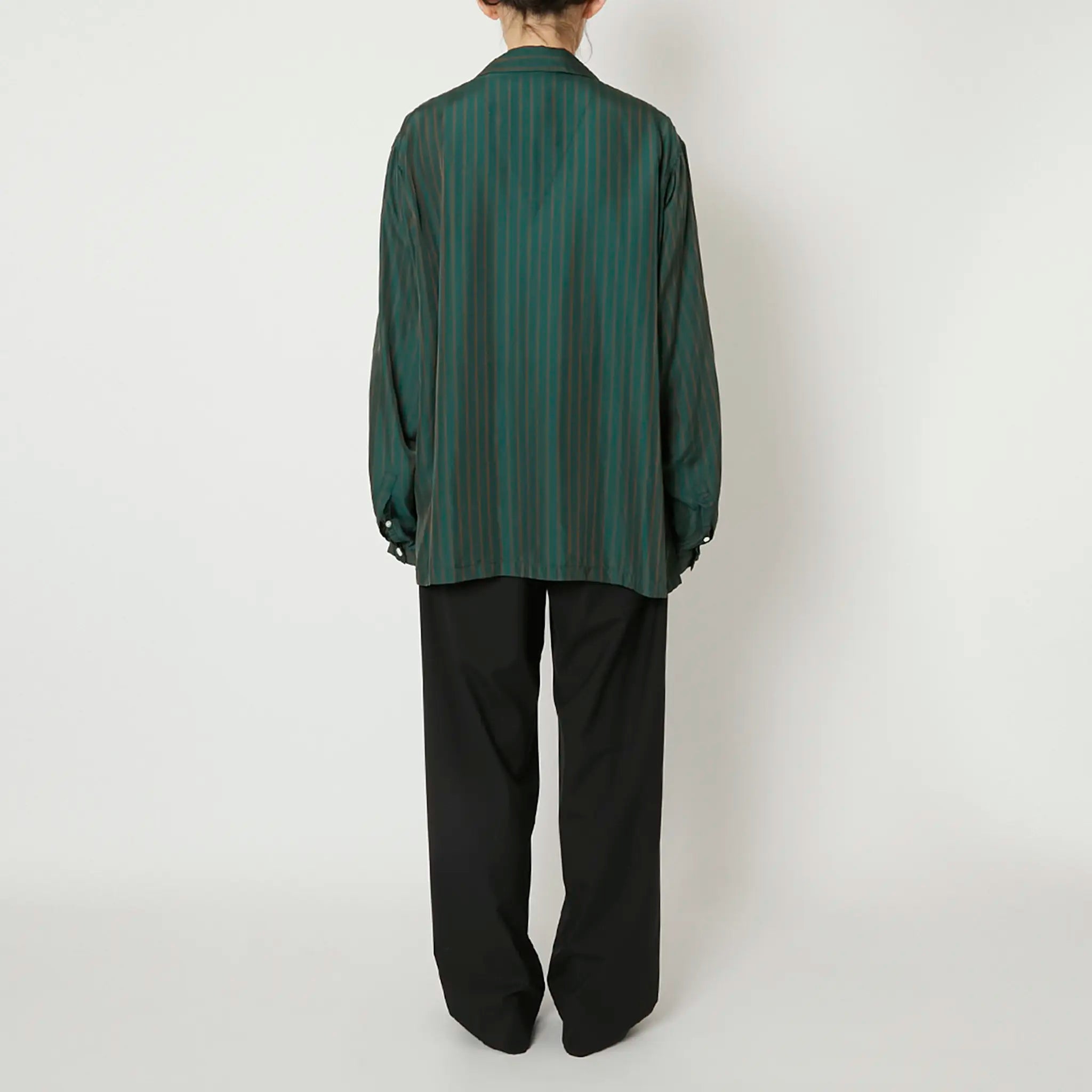 PRODUCT TWELVE ”CUPRA STRAIPE OPEN COLLAR SHIRT”