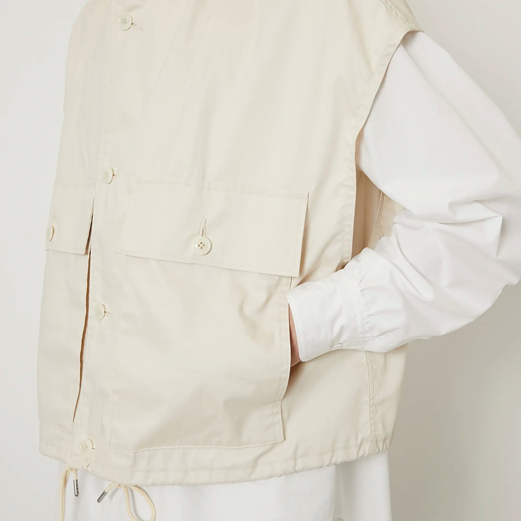PRODUCT TWELVE "SHORT LENGTH HOODED VEST"