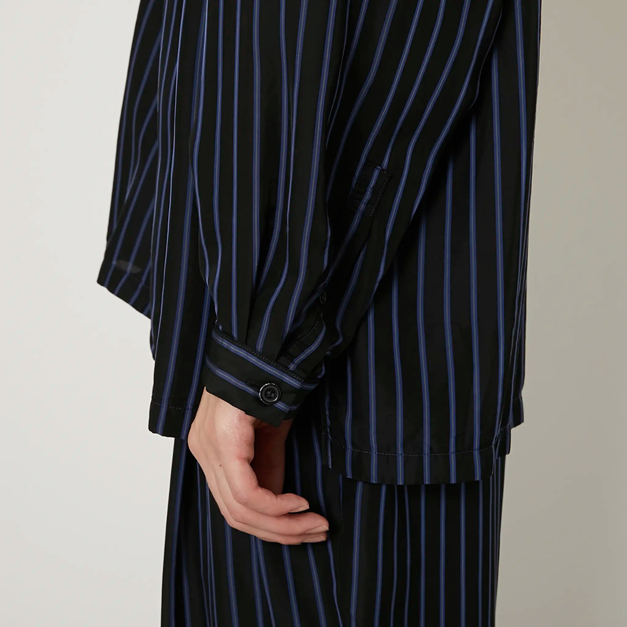 PRODUCT TWELVE ”CUPRA STRAIPE OPEN COLLAR SHIRT”