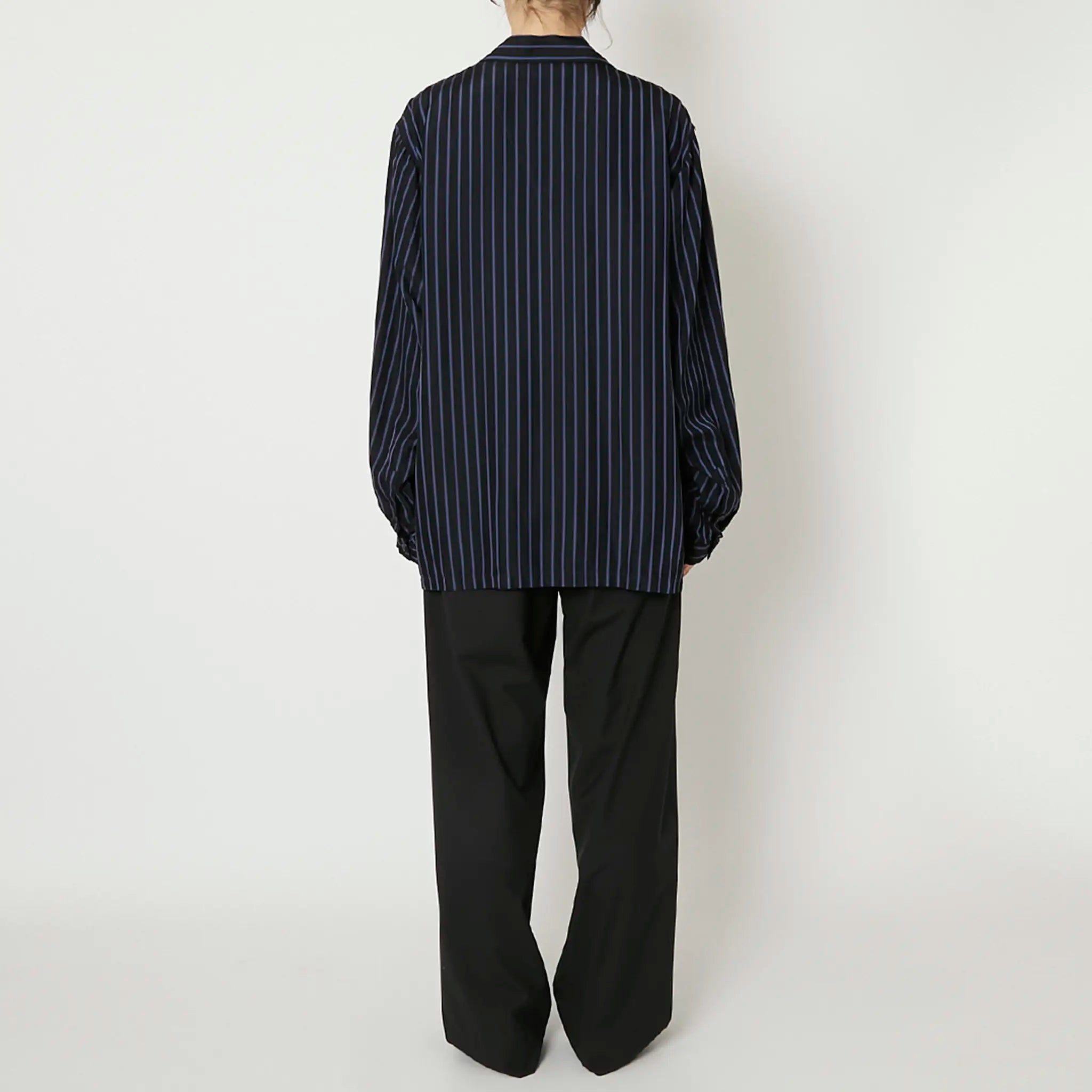 PRODUCT TWELVE ”CUPRA STRAIPE OPEN COLLAR SHIRT”