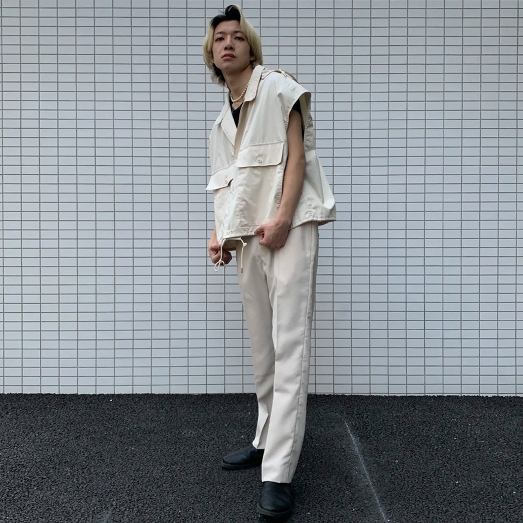 PRODUCT TWELVE "SHORT LENGTH HOODED VEST"