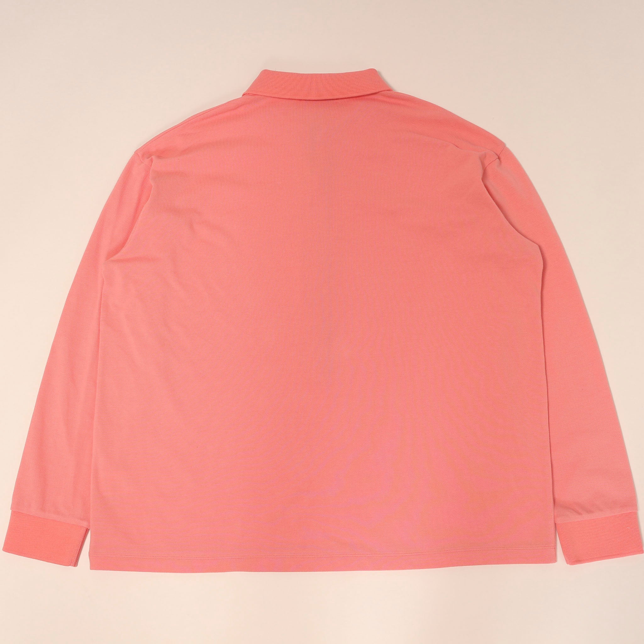 REVERBERATE "ZIP LONG SLEEVE POLO”