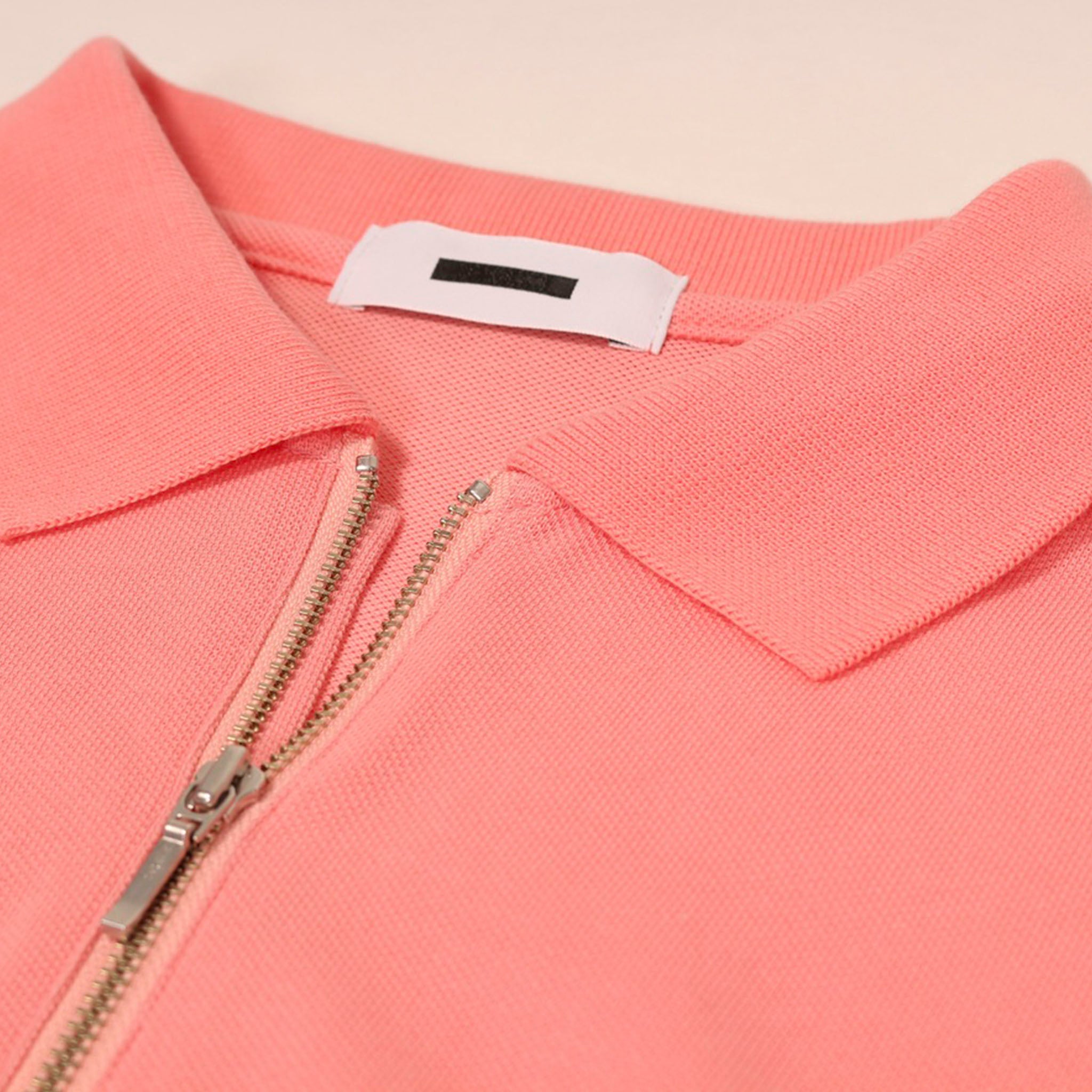 REVERBERATE "ZIP LONG SLEEVE POLO”