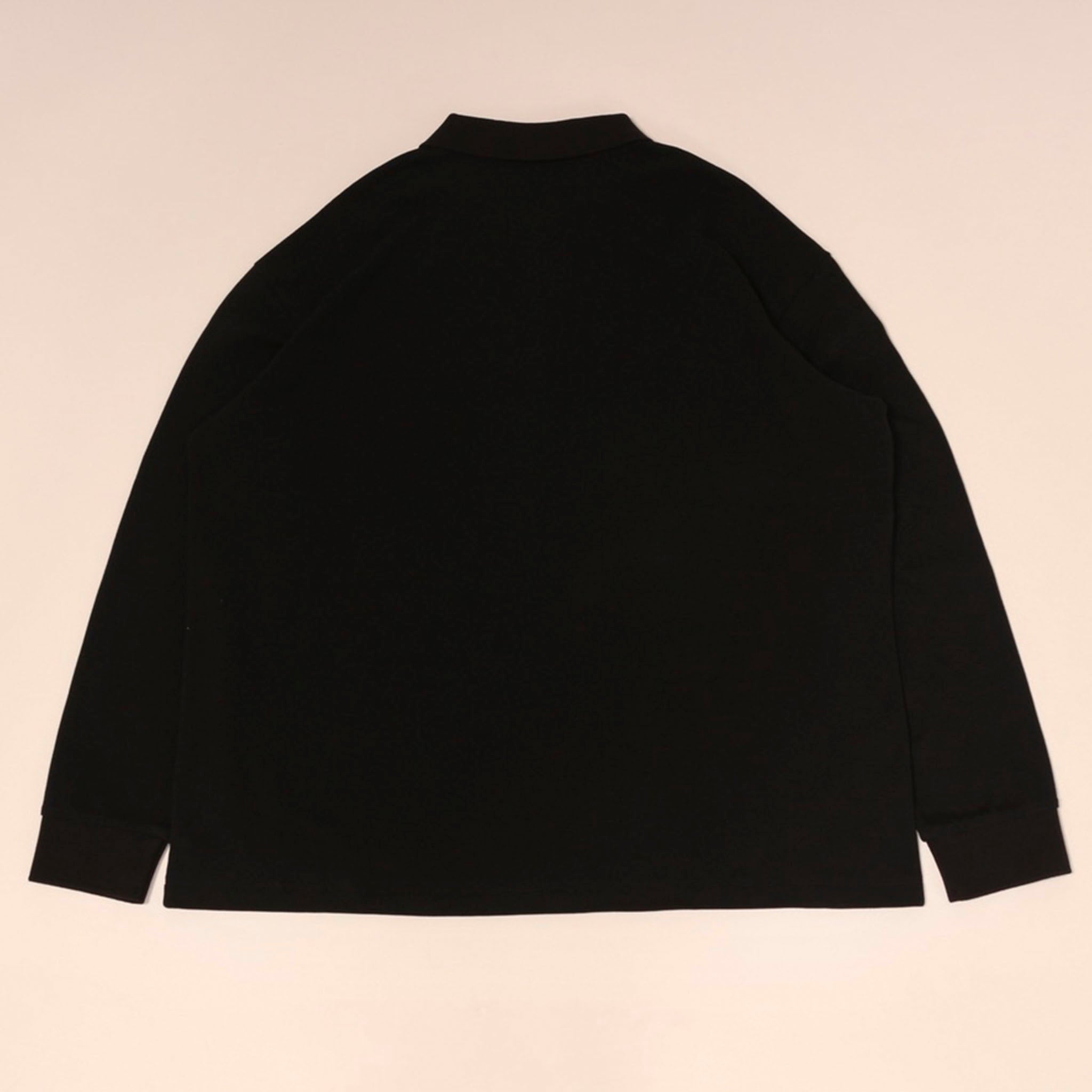 REVERBERATE "ZIP LONG SLEEVE POLO”