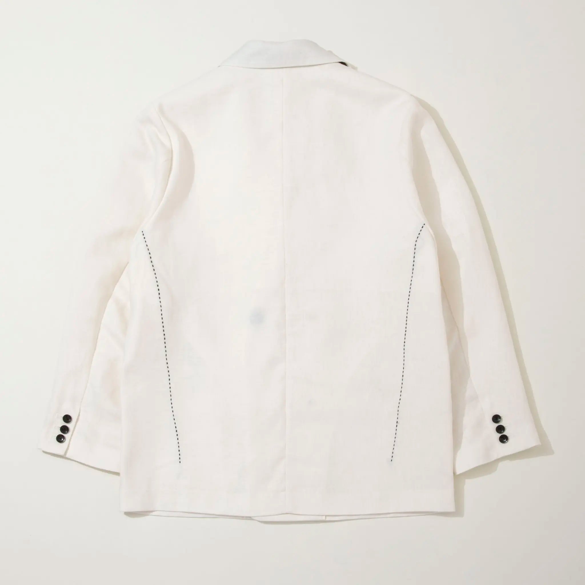 SABY "DOUBLE BREASTED BLAZER - Hemp Denime -"