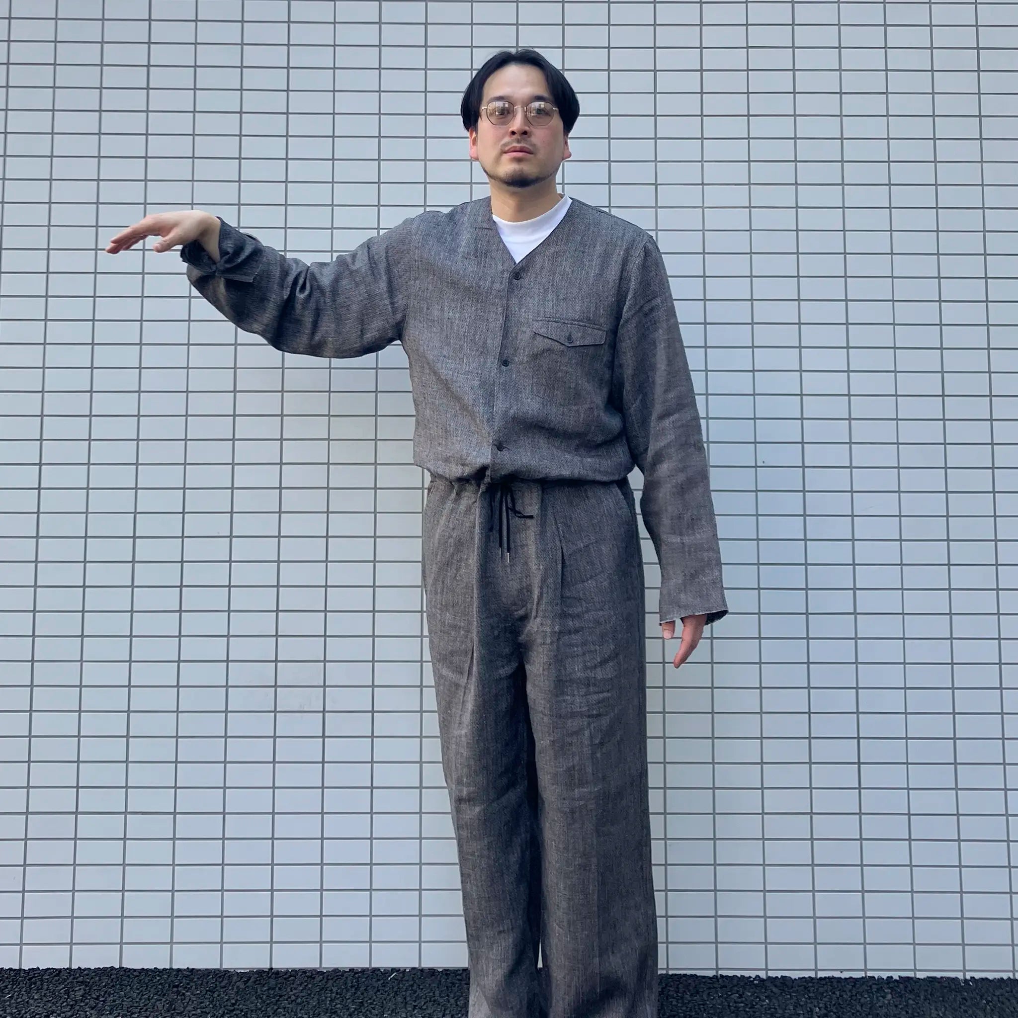 SABY "ALL IN ONE - Linen Silk Chambray -"