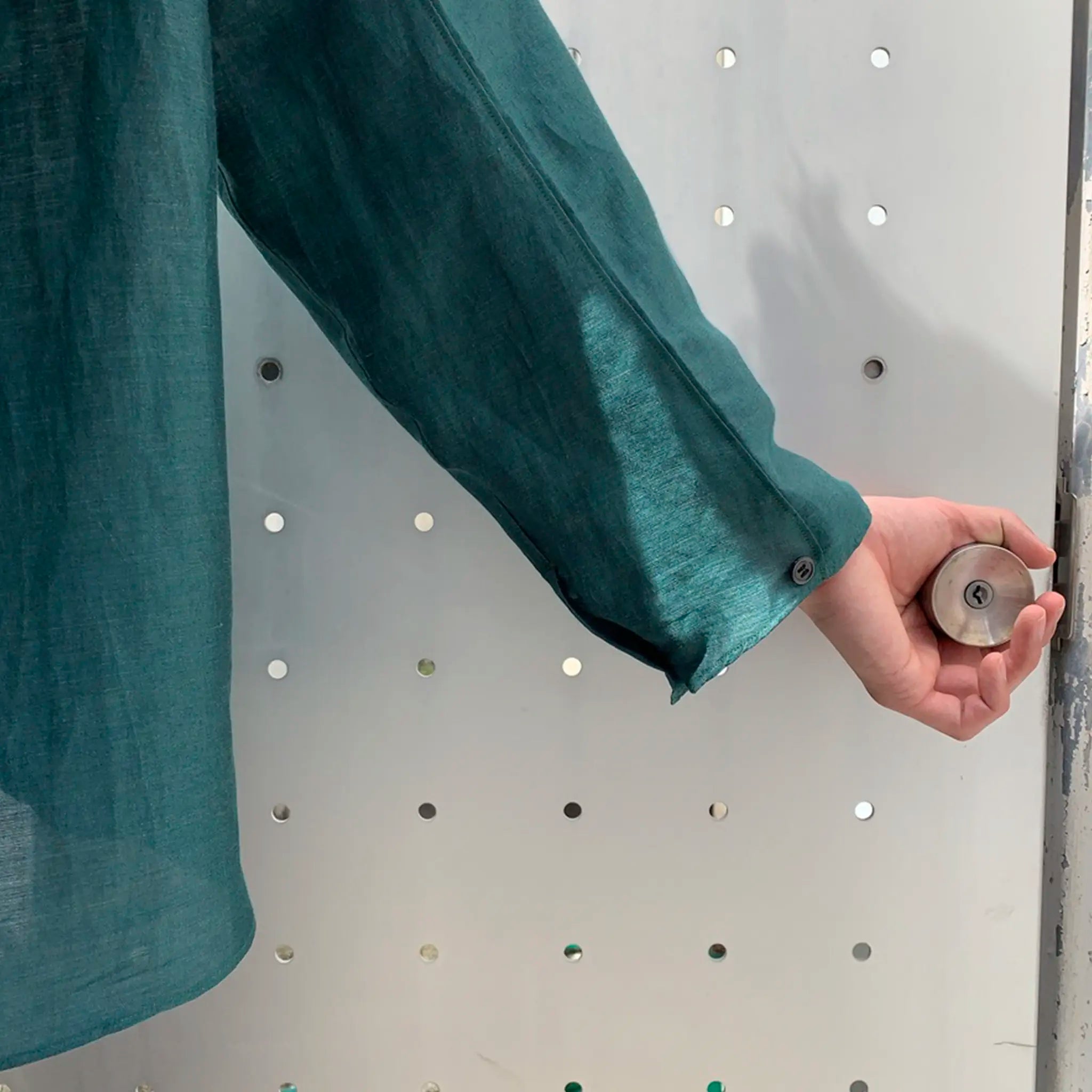 SABY "BAND COLLAR SHIRTS - Fabrica Tessuti Italy-"