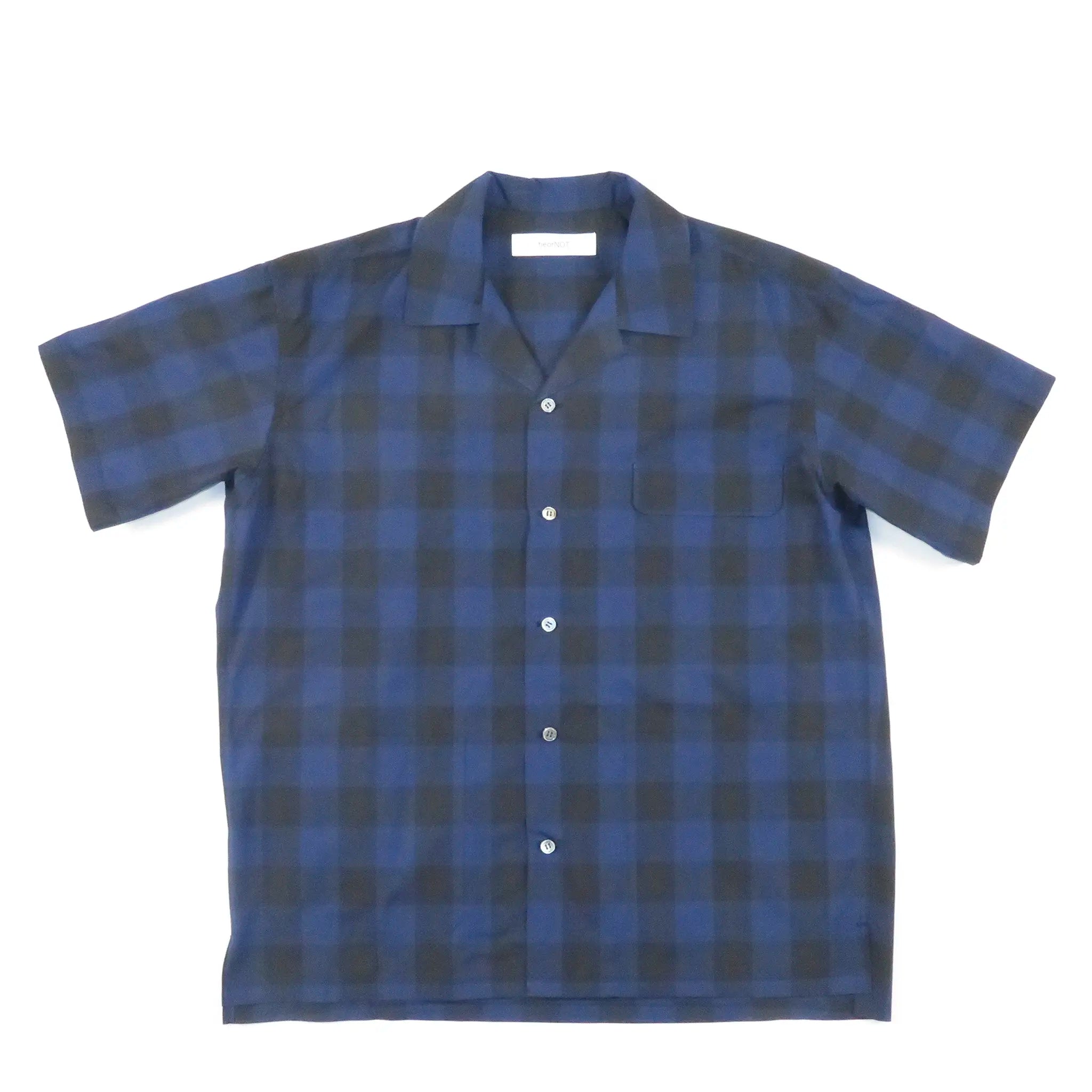 tieorNOT "VENICE OPEN COLLAR H/S SHIRT"