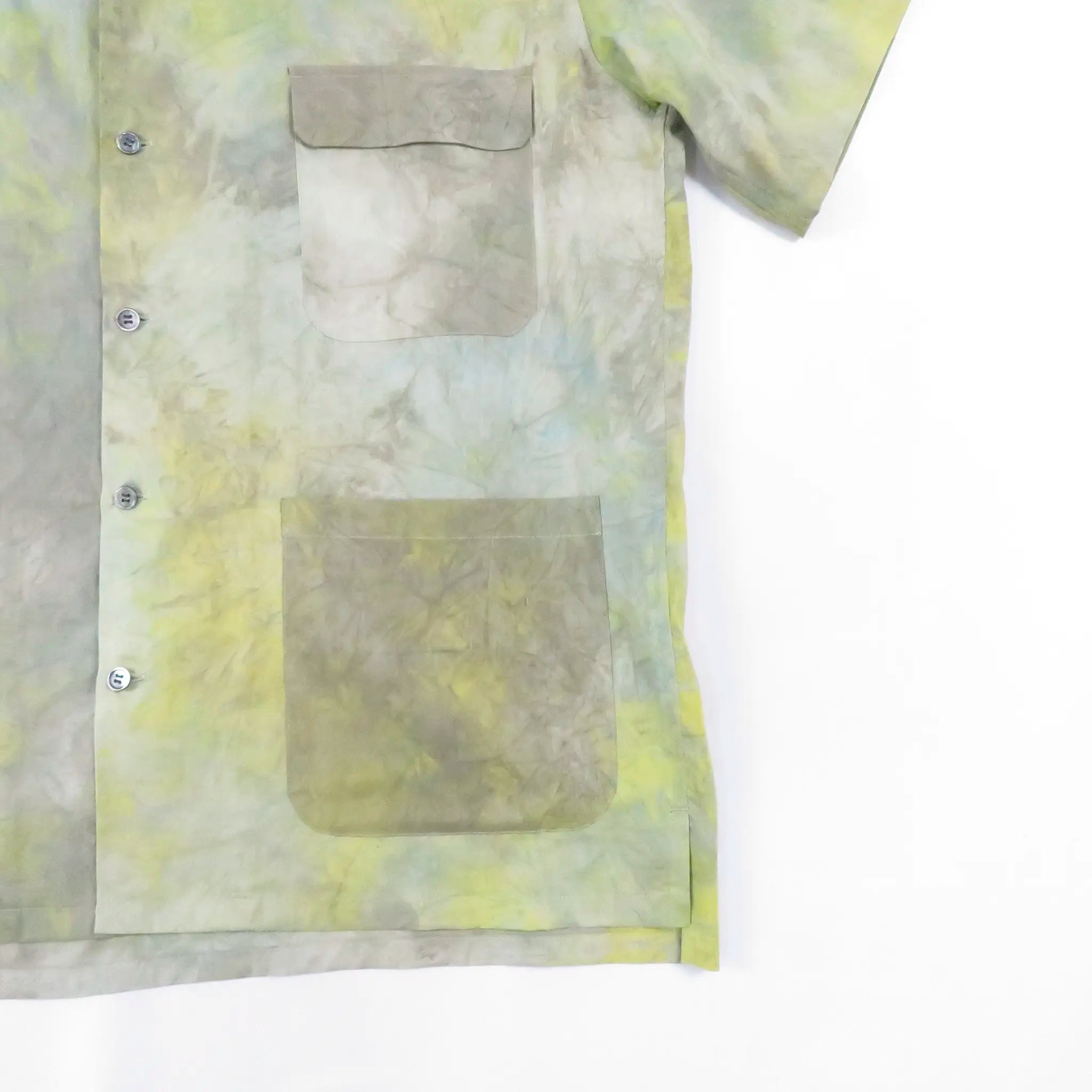 tieorNOT "PSYCHE2 H/S OPEN COLLAR SHIRT"