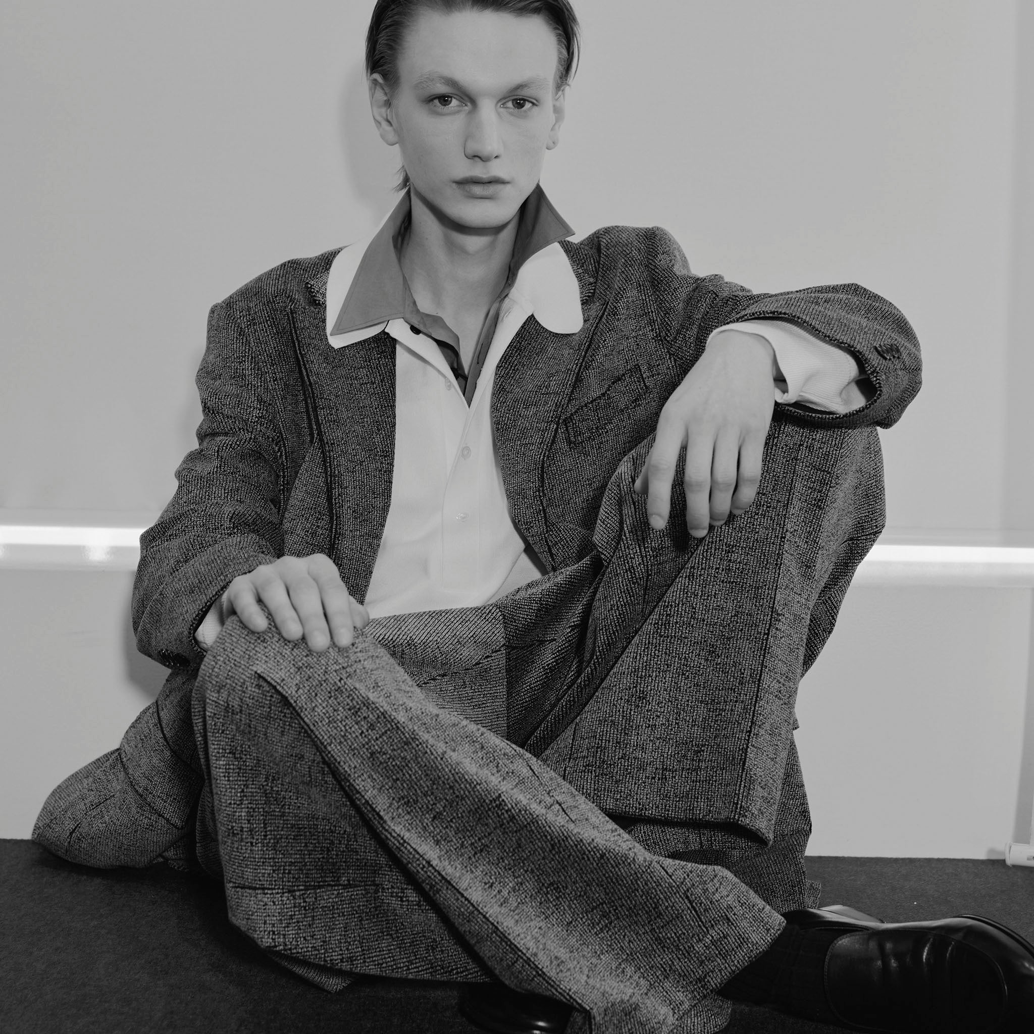 REVERBERATE "TACKED TROUSERS" ワイドタック トラウザー