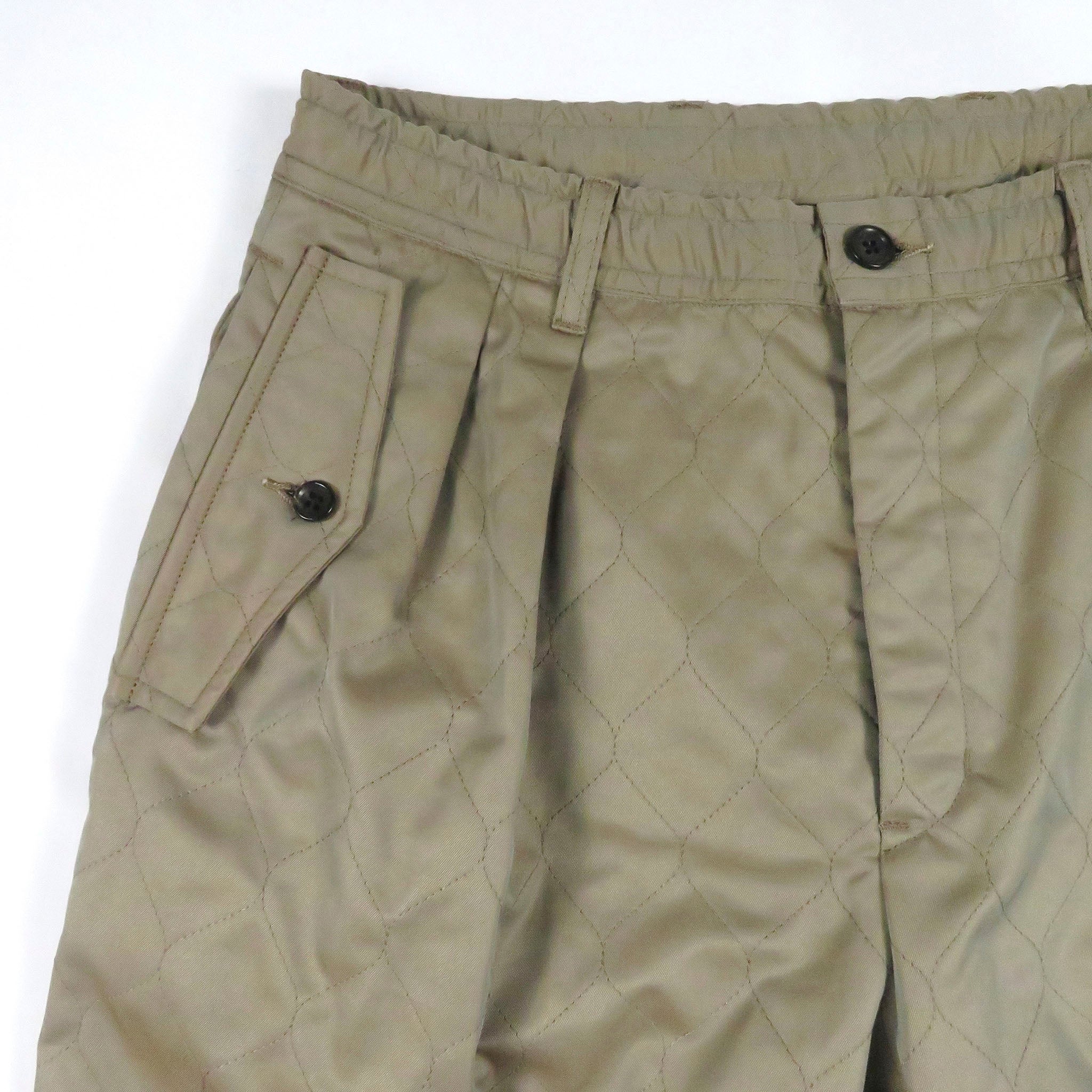 tieorNOT "BEETLE QUILTED EASY TROUSERS"