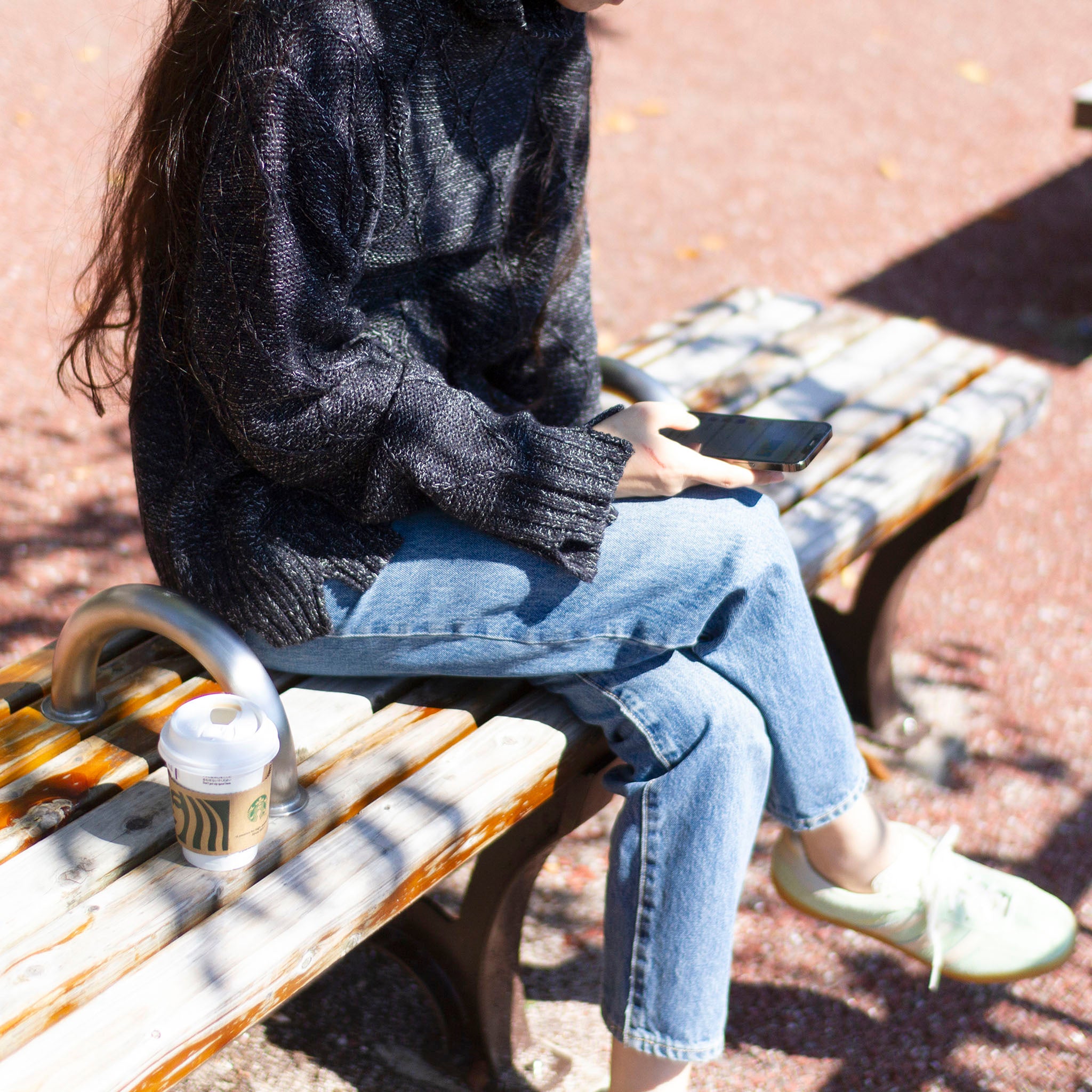 SABY "PPAPER KNIT DAMAGE HIGH NECK -Japanese Paper Knit -" 和紙ダメージ タートルネックニット