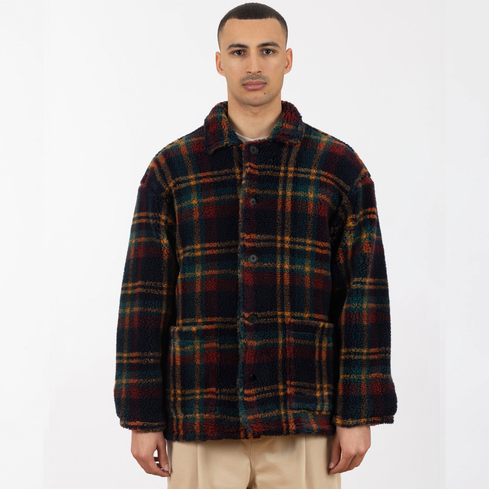Drole De Monsieur "La Polaire Tartan"