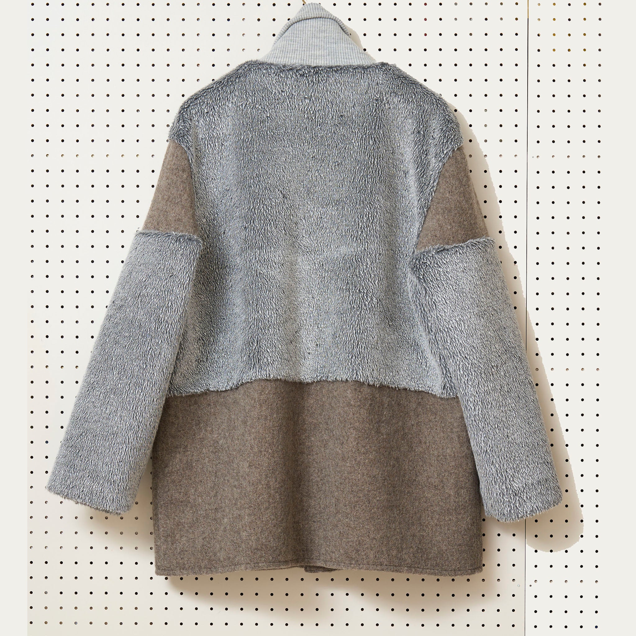 RANDY "Head" 2トーンデザイン ファーコート