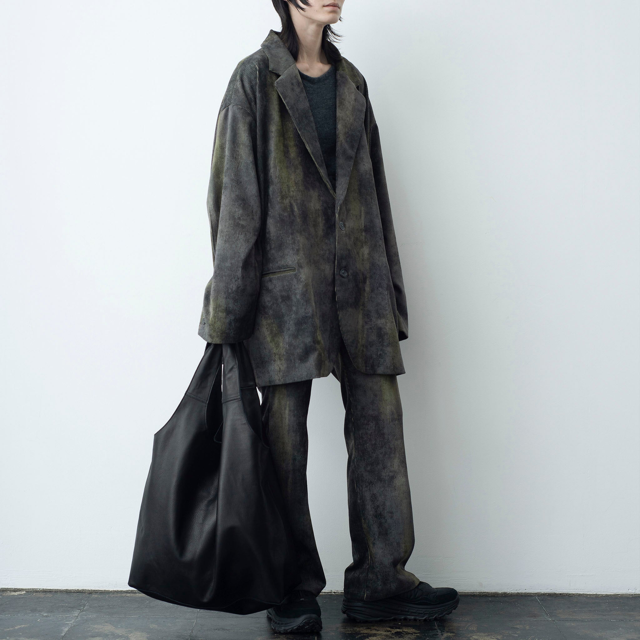 RYU "leather huge bag" カウレザー ショッピングバッグ