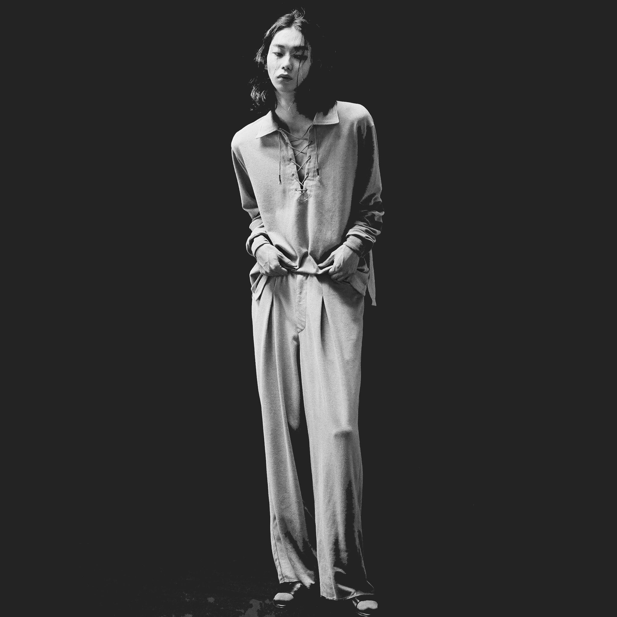 SABY "PIQUE TUCK EASY PANTS - Stone Wash -" ストーンウォッシュ スウェットパンツ
