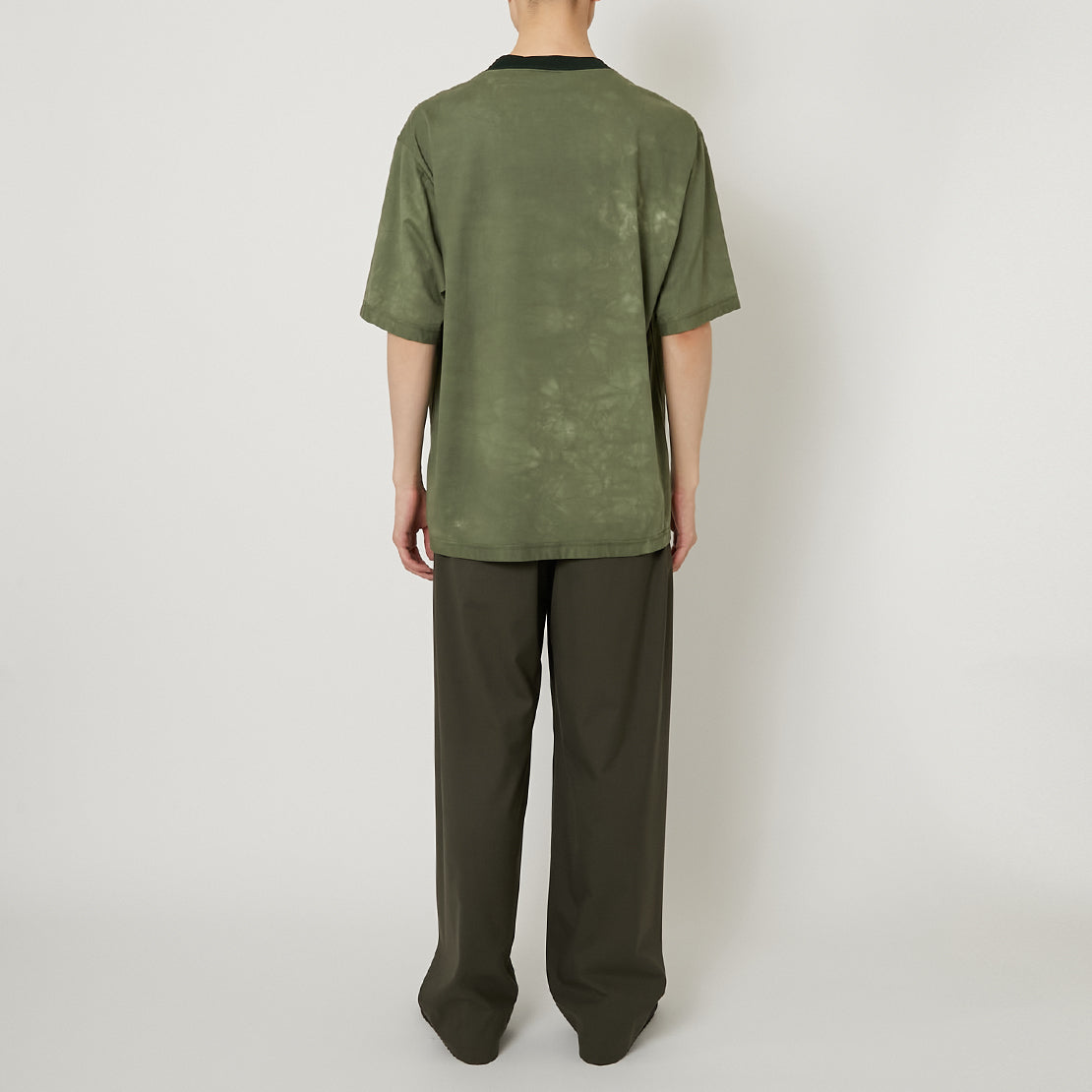 PRODUCT TWELVE "UNEVEN DYED CREWNECK T-SHIRT"