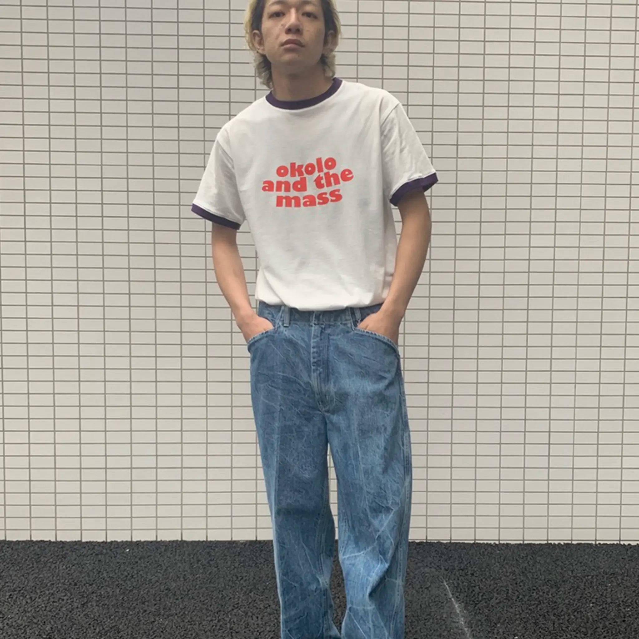 OKOLO "ORIGINAL RINGER T-SHIRT" オリジナル リンガーTシャツ