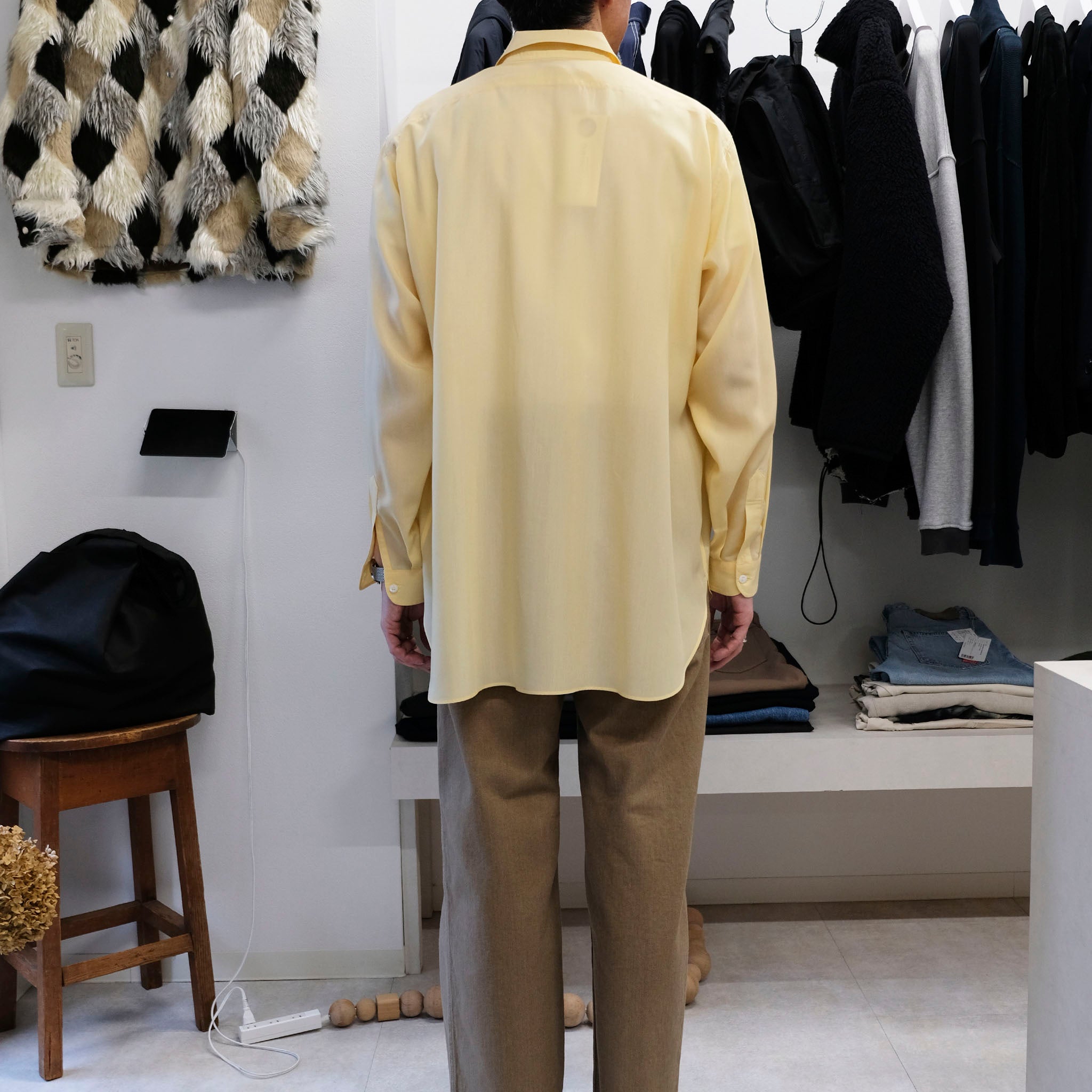 ENCOMING "CLASSIC LONG SLEEVE SHIRT" ロングスリーブシャツ