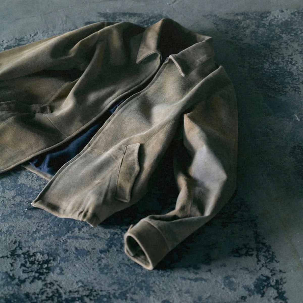 SABY（サバイ）/ BOY SCOUT GOAT LEATHER BLOUSON ボーイスカウト ゴートスウェード ブルゾン