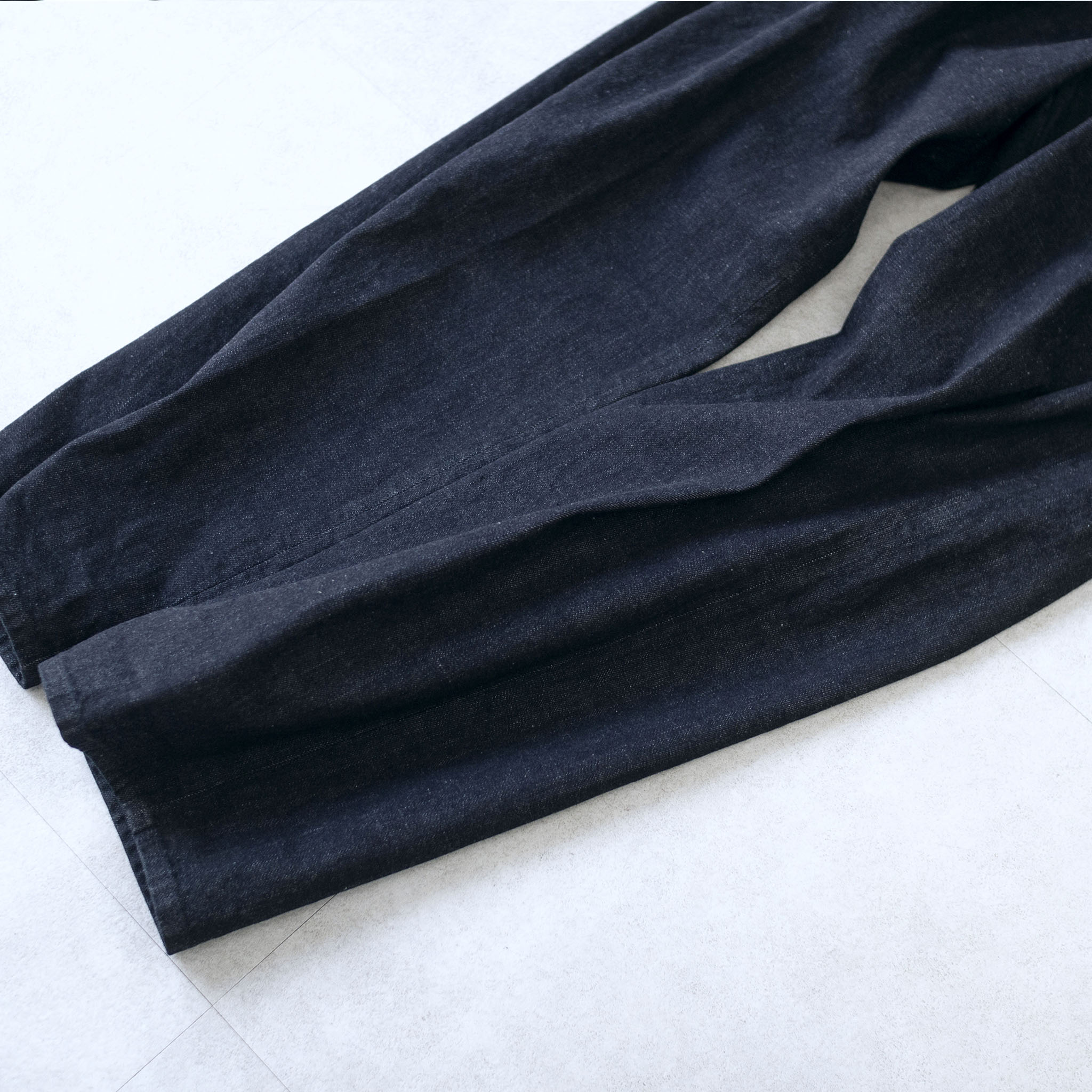 OKOLO (オコロ) / SIMONS JEANS BLUE ジンバブエコットン デニムトラウザーパンツ