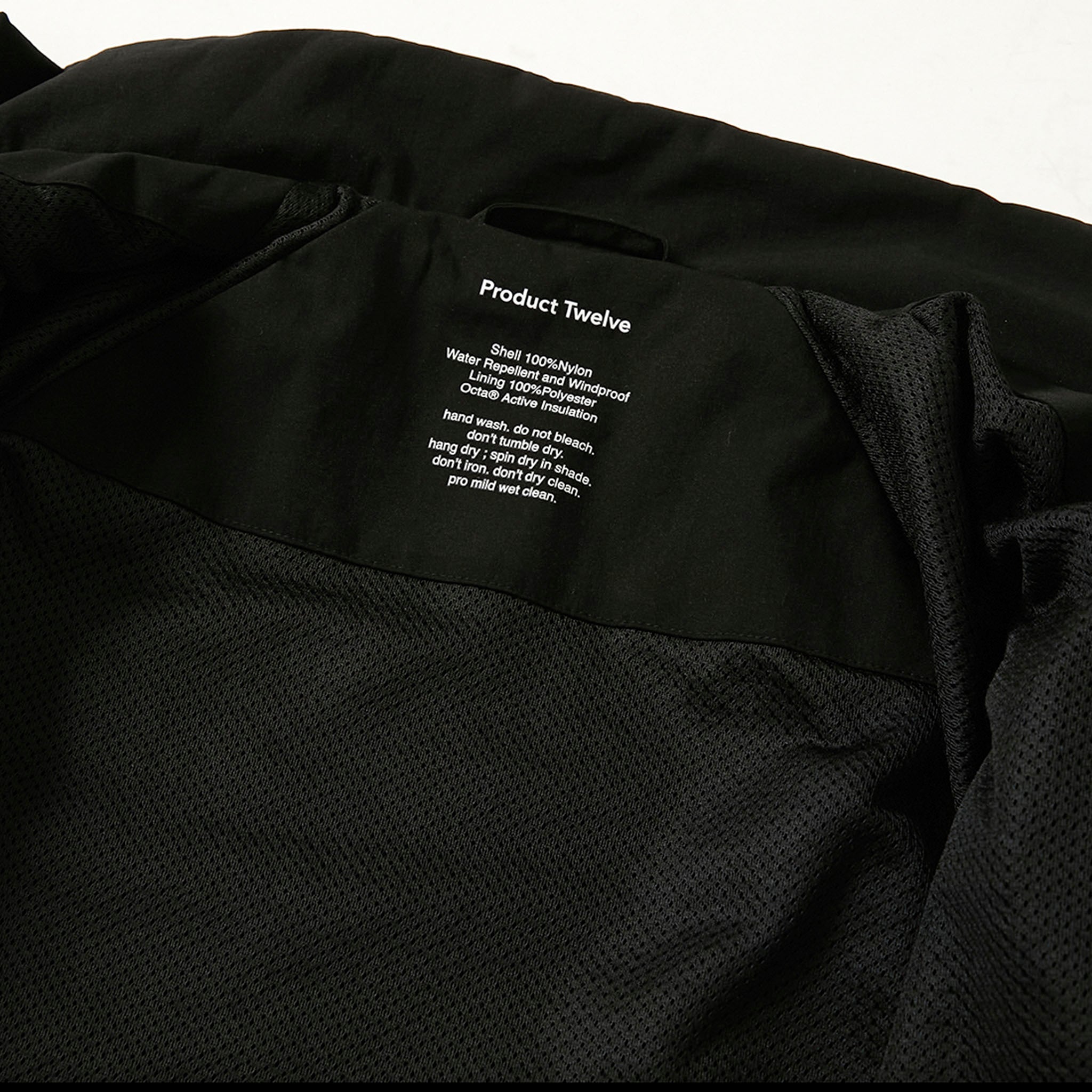 PRODUCT TWELVE "City Active Warm Jacket" ハイネック ウォーム ブルゾン