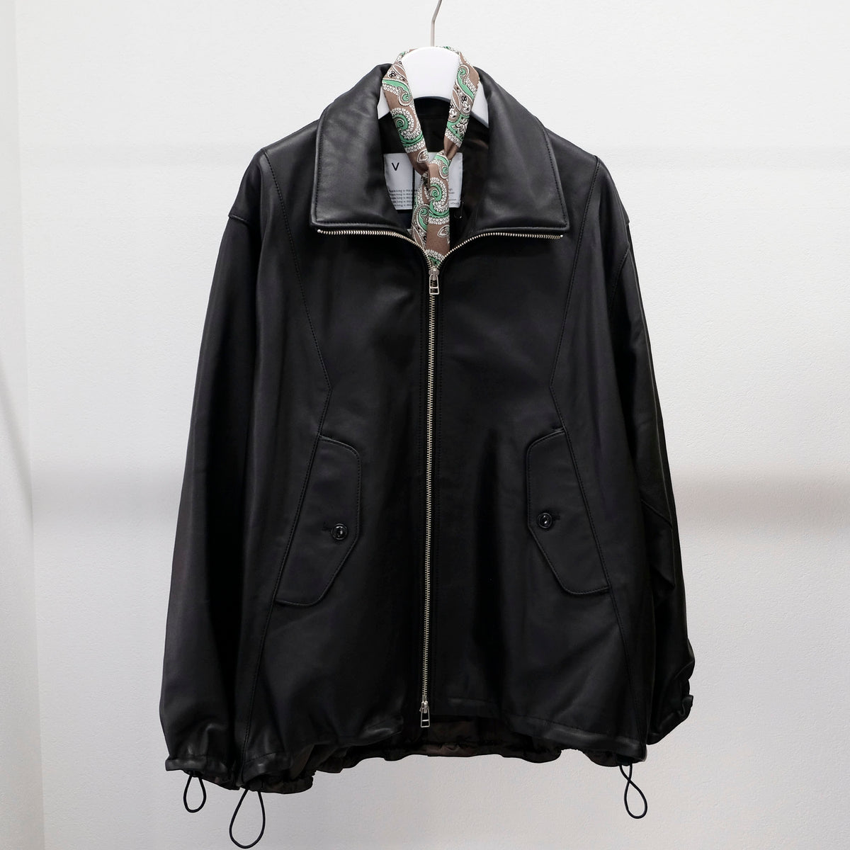 VOAAOV（ヴォアーブ）/ LIMITED-EDITION SHEEP LEATHER TRACK JACKET シープレザートラックジャケット