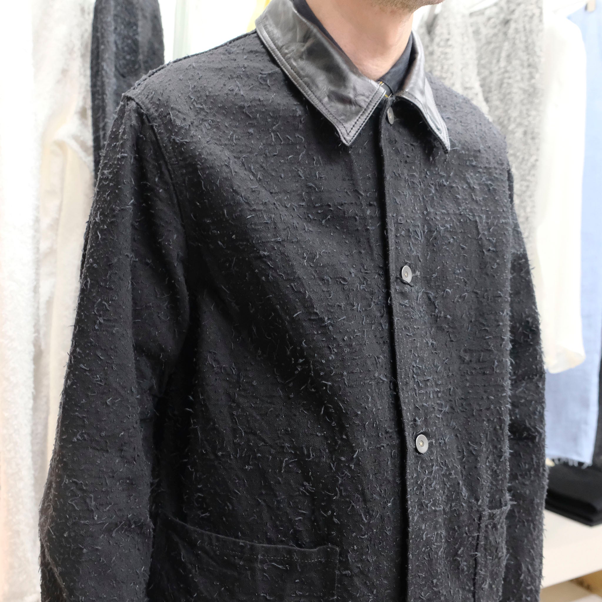 SABY (サバイ) / WORKERS JACKET TYPE TWO POCKET - 12oz Needle Work Denim - ニードルワークカバーオール