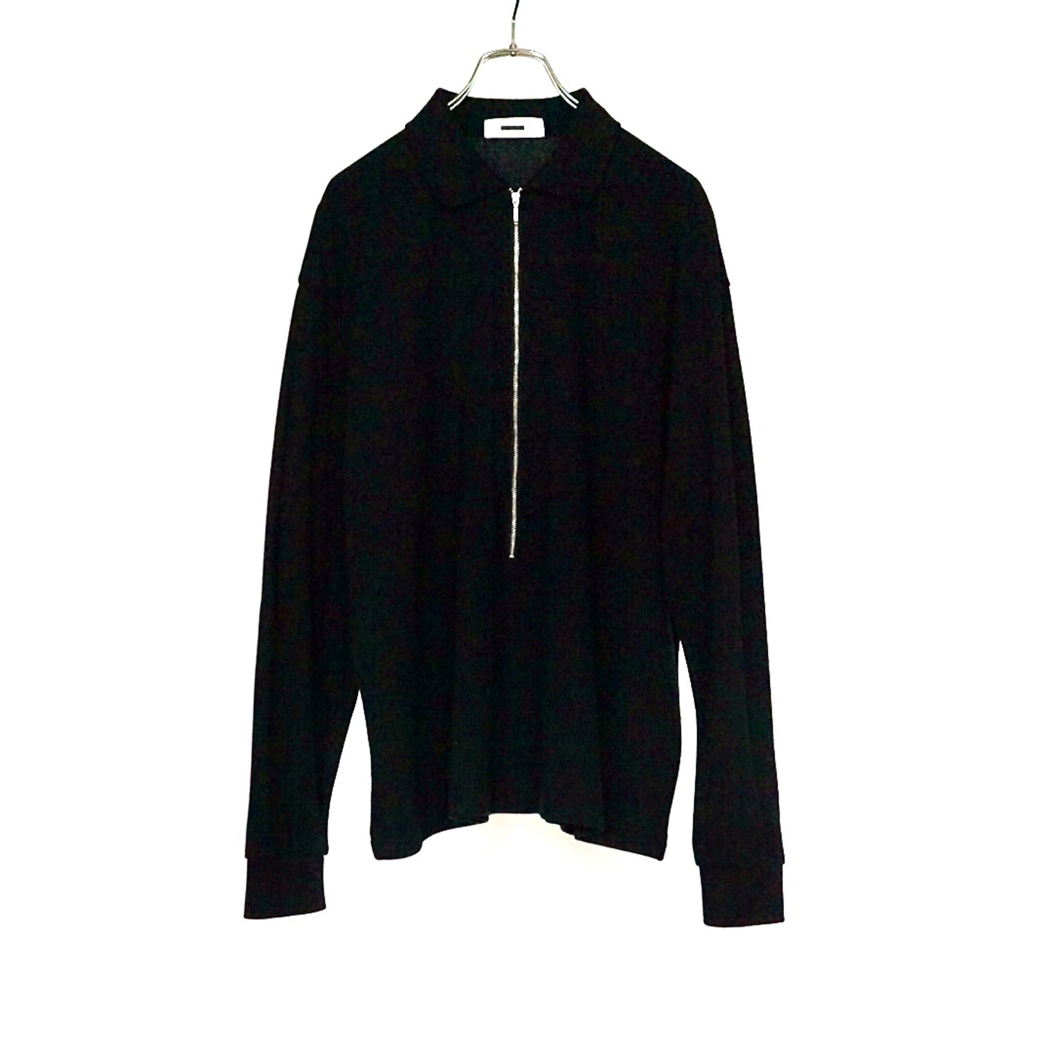 REVERBERATE "ZIP LONG SLEEVE POLO"