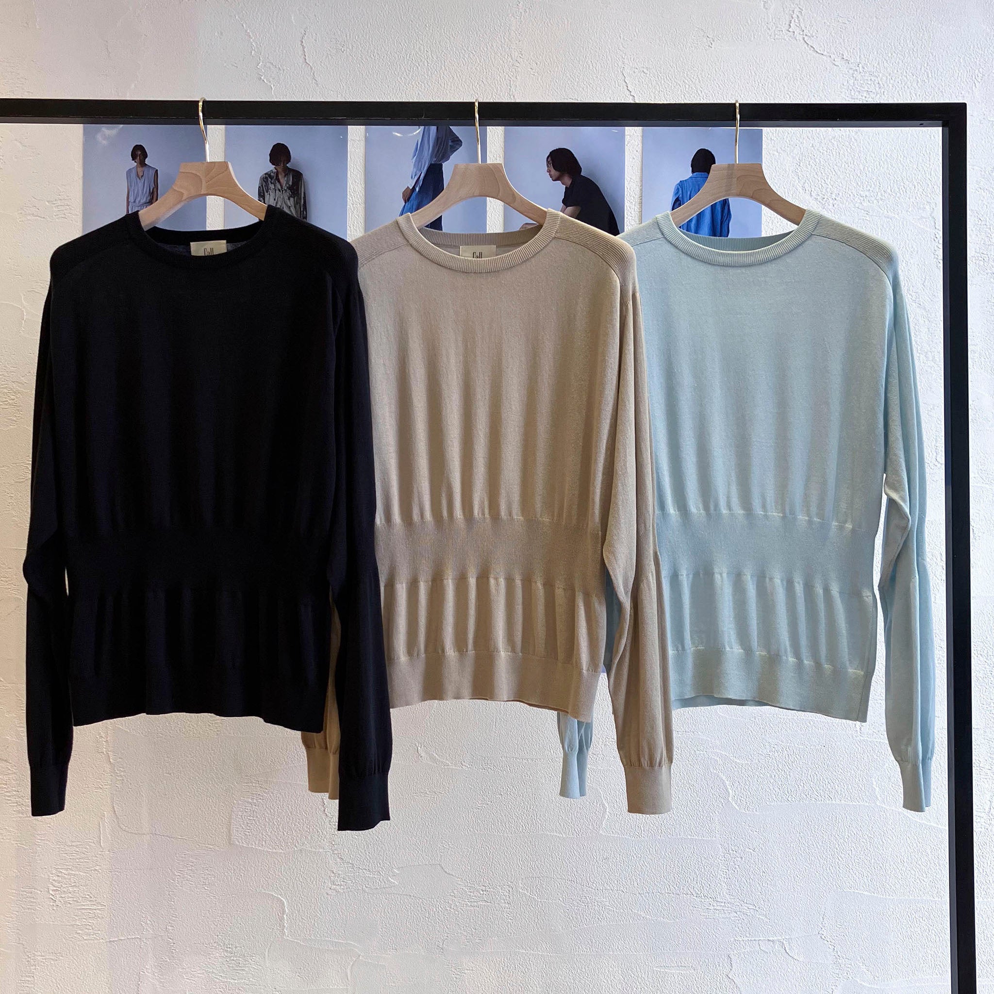 call "WAVE KNIT SWEATER"
