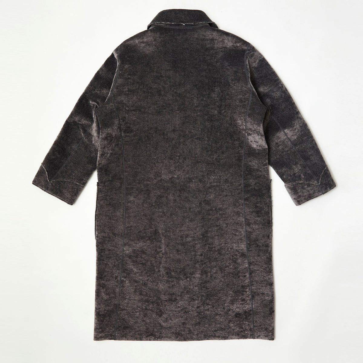 SABY（サバイ）/ REVERSIBLE USMA COAT リバーシブル ウール・ベロアコート