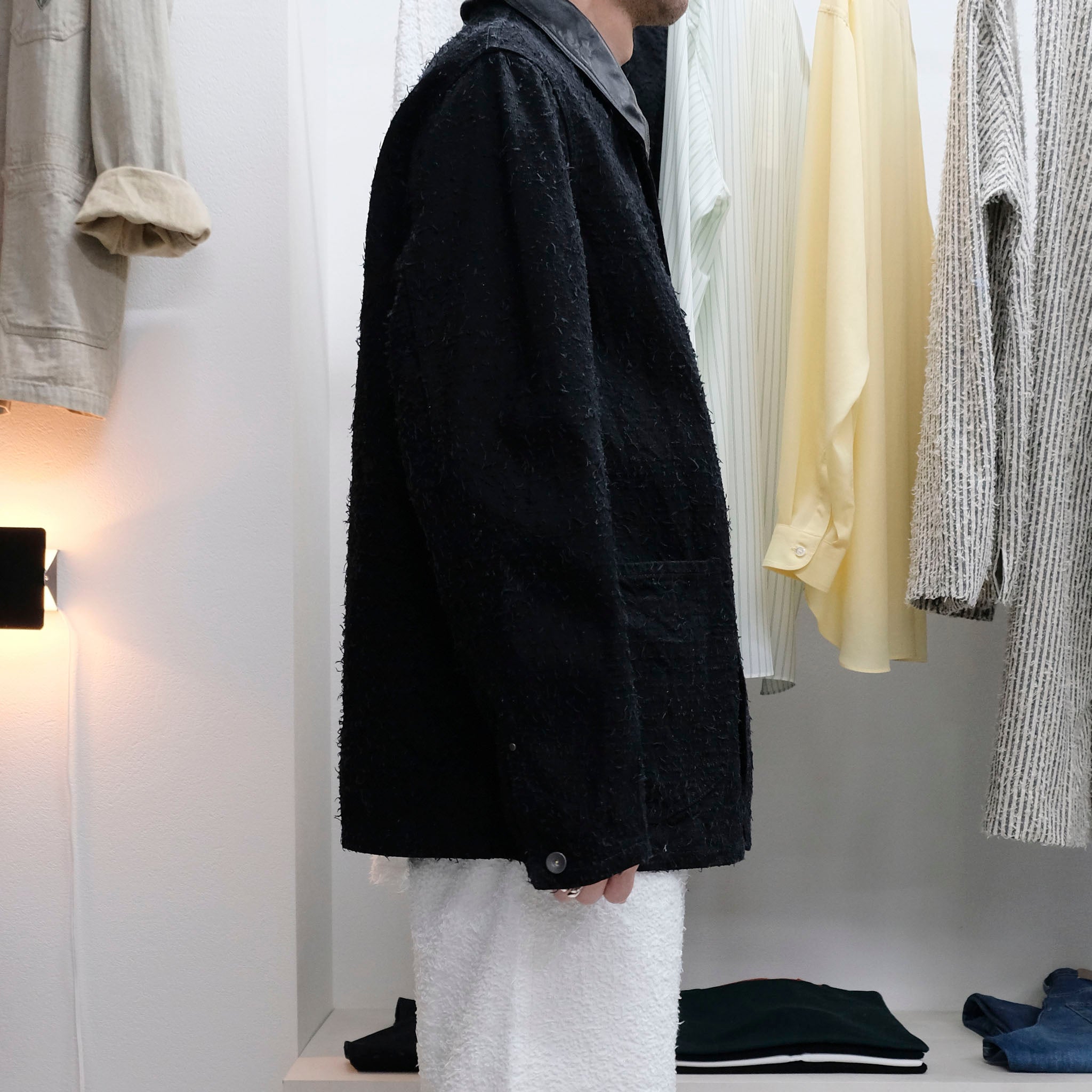 SABY (サバイ) / WORKERS JACKET TYPE TWO POCKET - 12oz Needle Work Denim - ニードルワークカバーオール