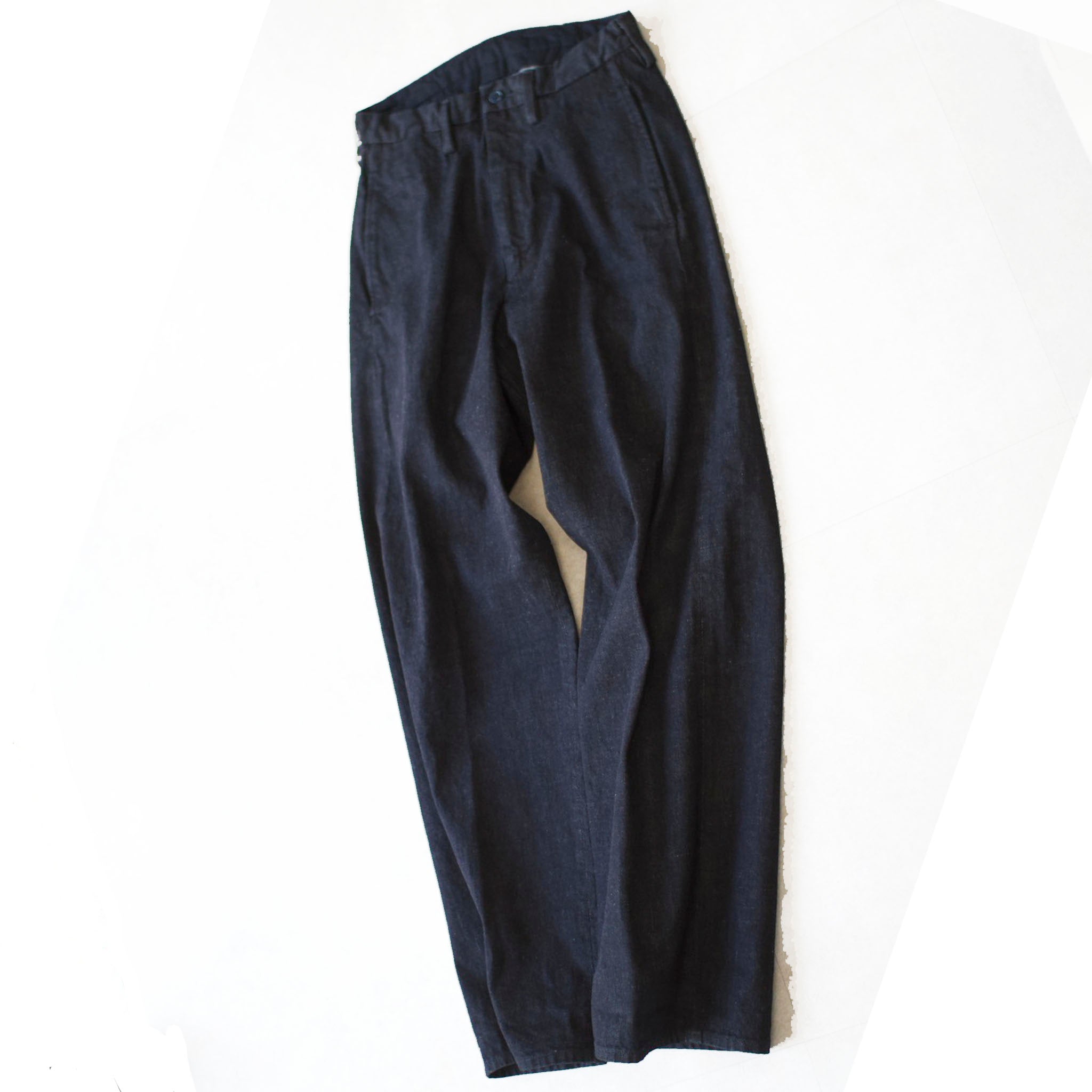 OKOLO (オコロ) / SIMONS JEANS BLUE ジンバブエコットン デニムトラウザーパンツ