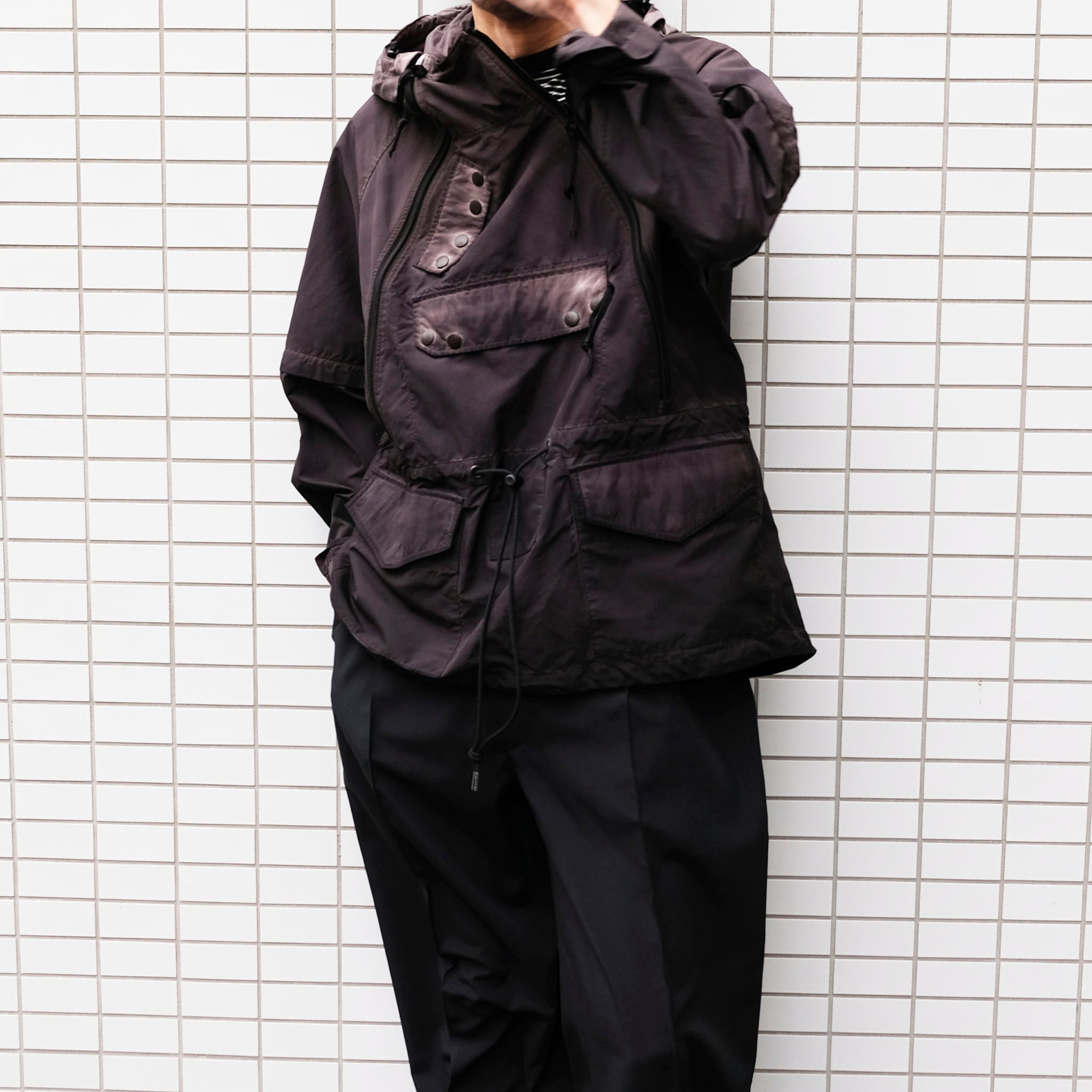 PRODUCT TWELVE "Garment Dyed Pullover Jacket" ガーメントダイ プルオーバー パーカー