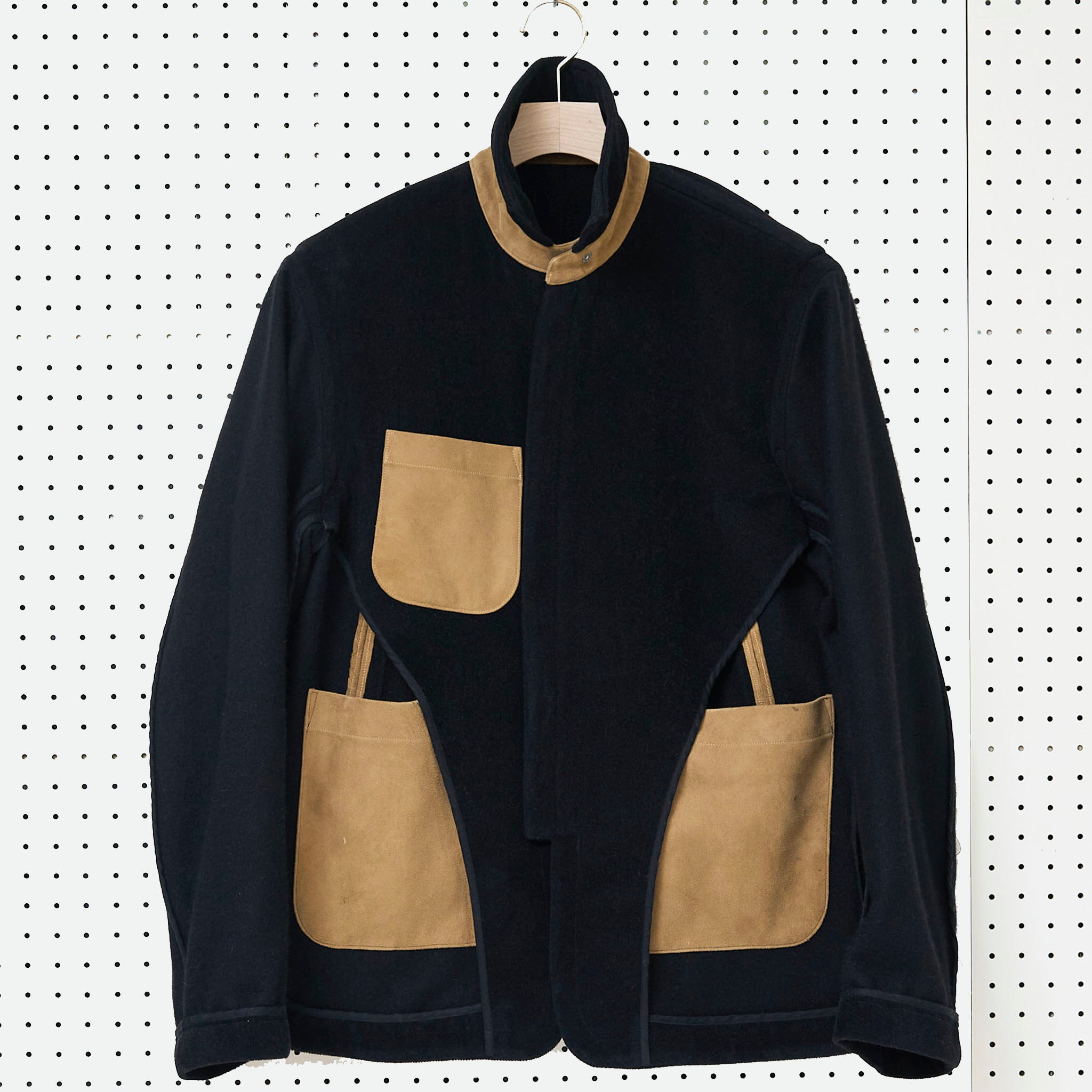 call "MELTON ZIPUP SHORT COAT" ベルベットメルトン ジップジャケット