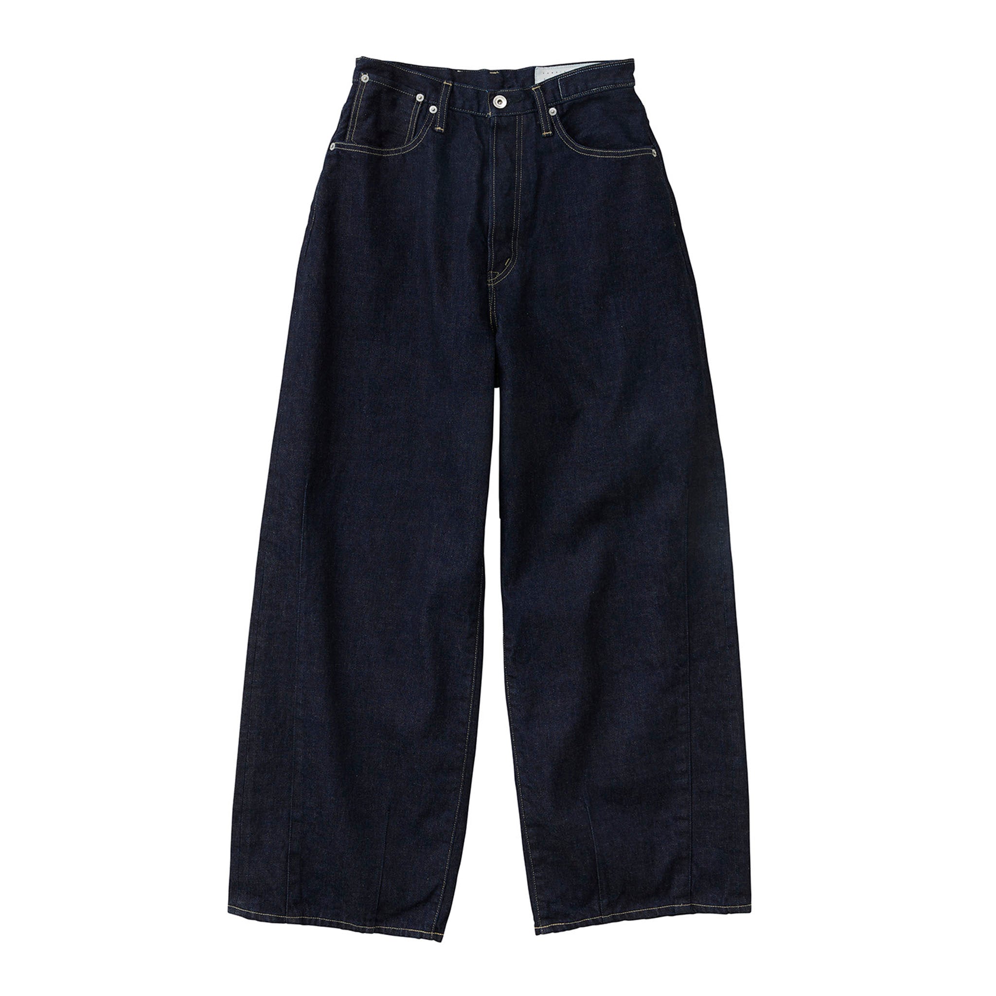 KURO "STRUCTURE DENIM PANTS" ワイド バレルデニムパンツ