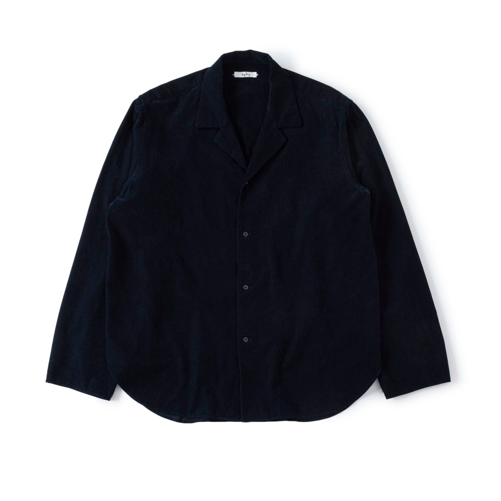 SABY "LAPEL SHIRTS - 21W Corduroy Sun Fade Processing -" コーデュロイ ラペルシャツ