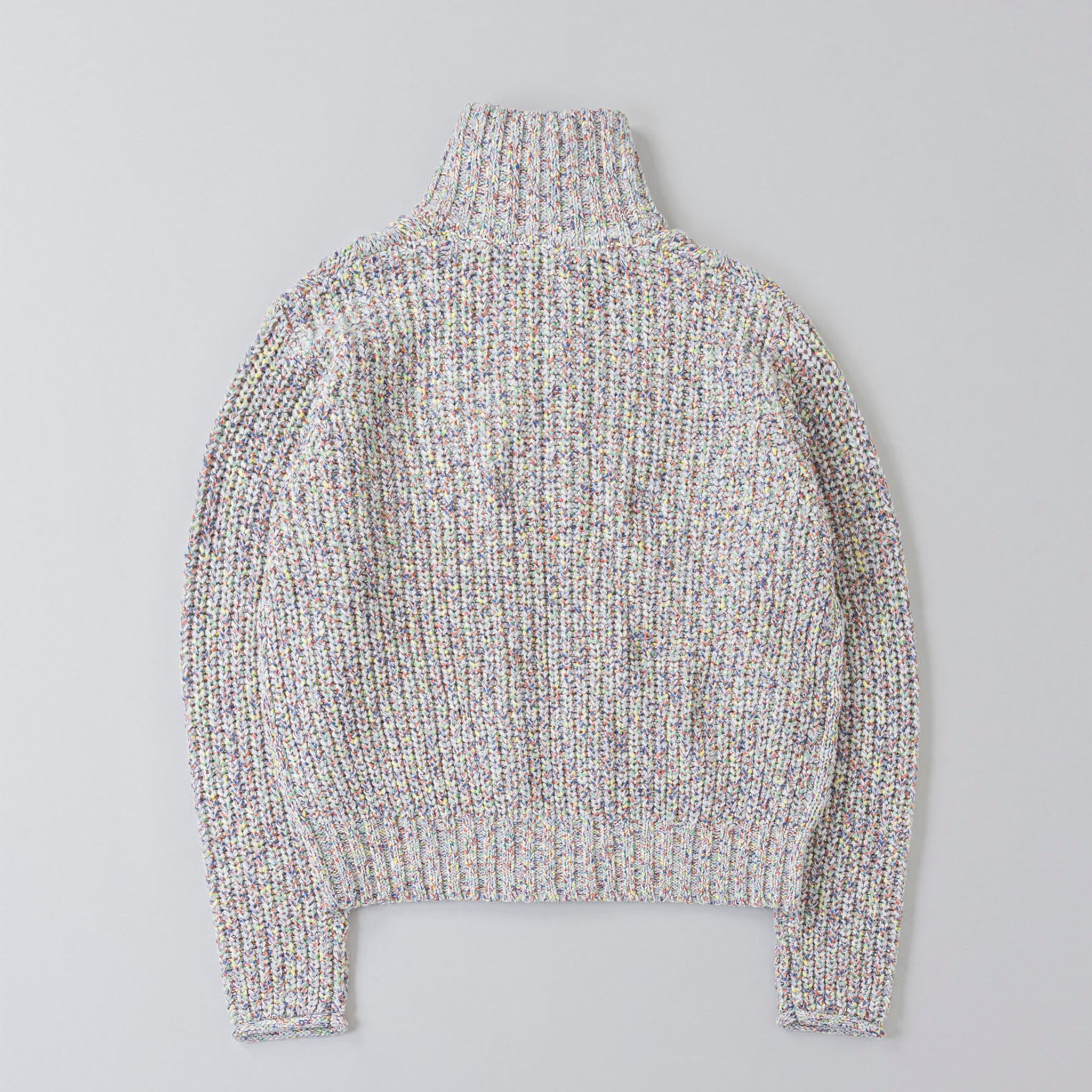 SABY "ARAN ZIP SWEATER" アラン ハイネック ジップセーター