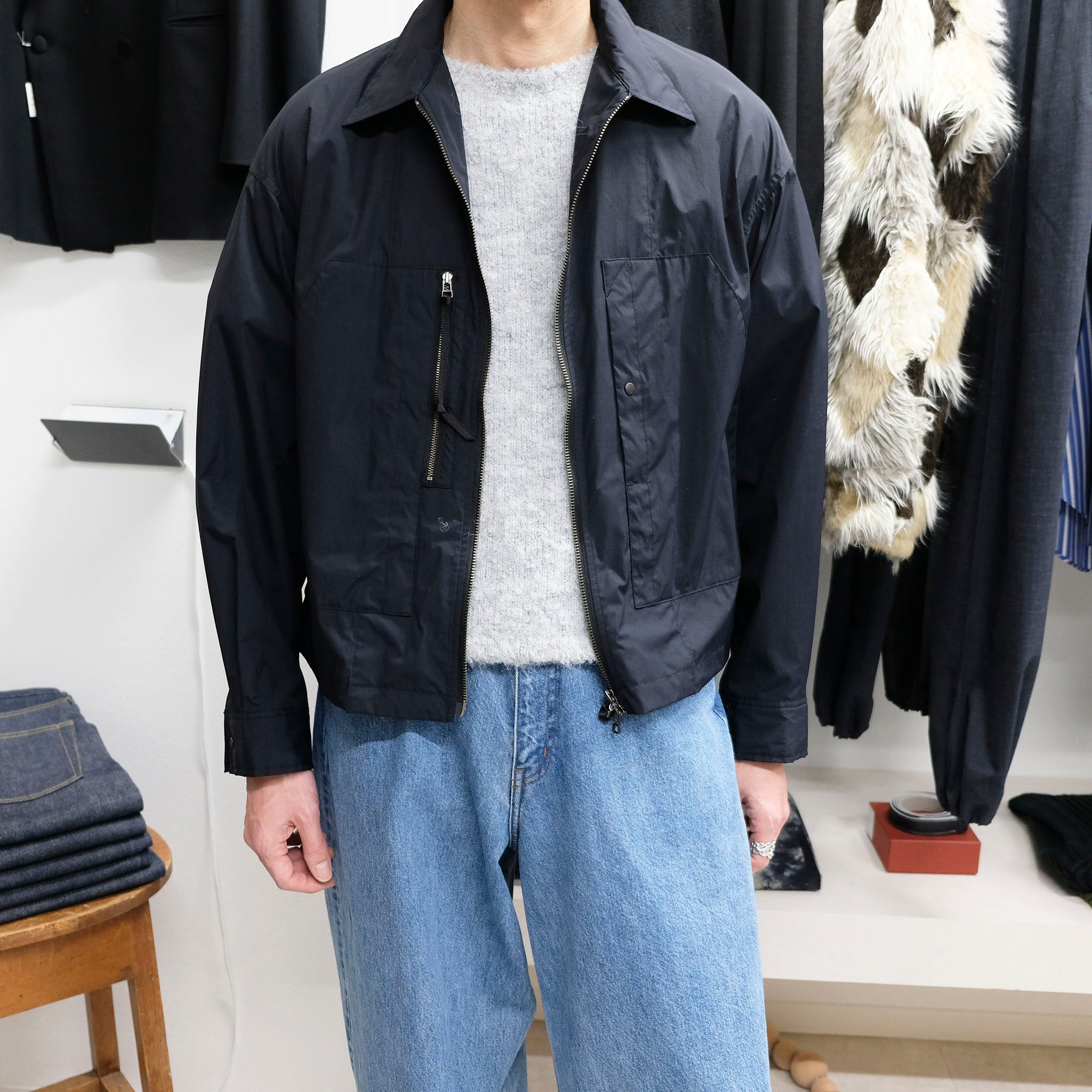 PRODUCT TWELVE "Zip Up Utility Shirt" ジップアップ ユーティリティ シャツ